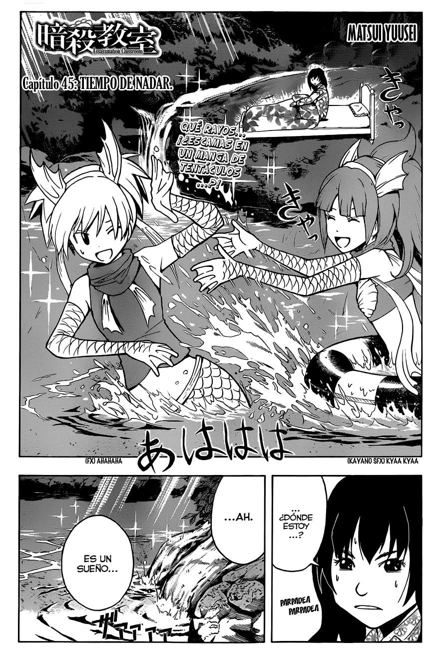 Read Ansatsu Kyoshitsu ES Manga Online
