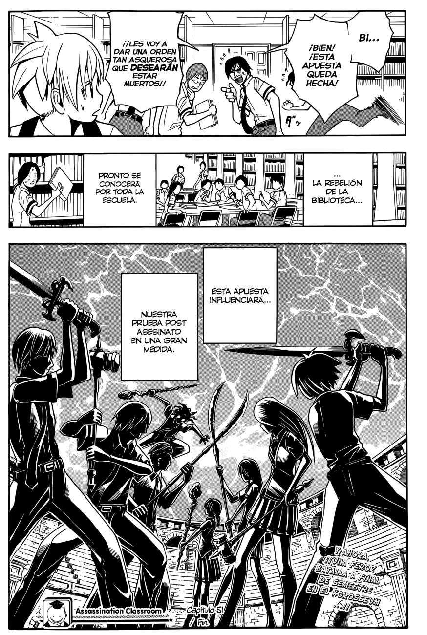 Read Ansatsu Kyoshitsu ES Manga Online