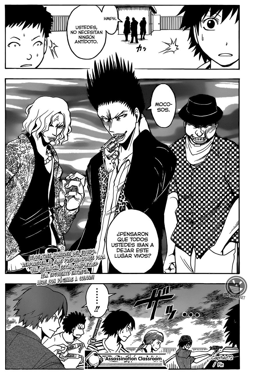 Read Ansatsu Kyoshitsu ES Manga Online