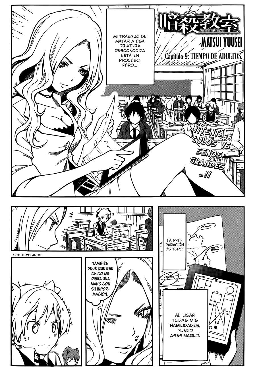 Read Ansatsu Kyoshitsu ES Manga Online