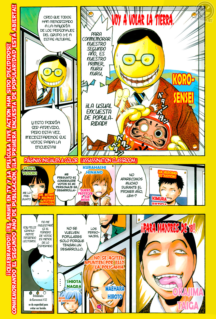 Read Ansatsu Kyoshitsu ES Manga Online