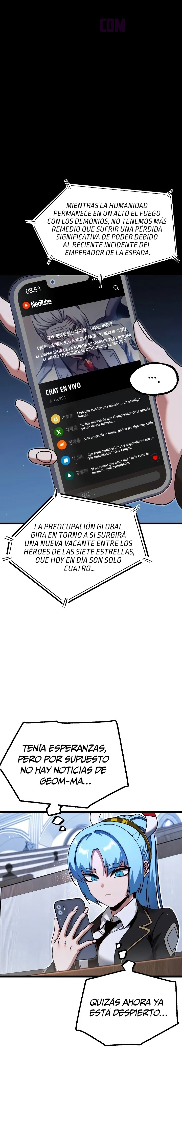 Read Conquistando la Academia con solo un Cuchillo de Sashimi ES Manga Online