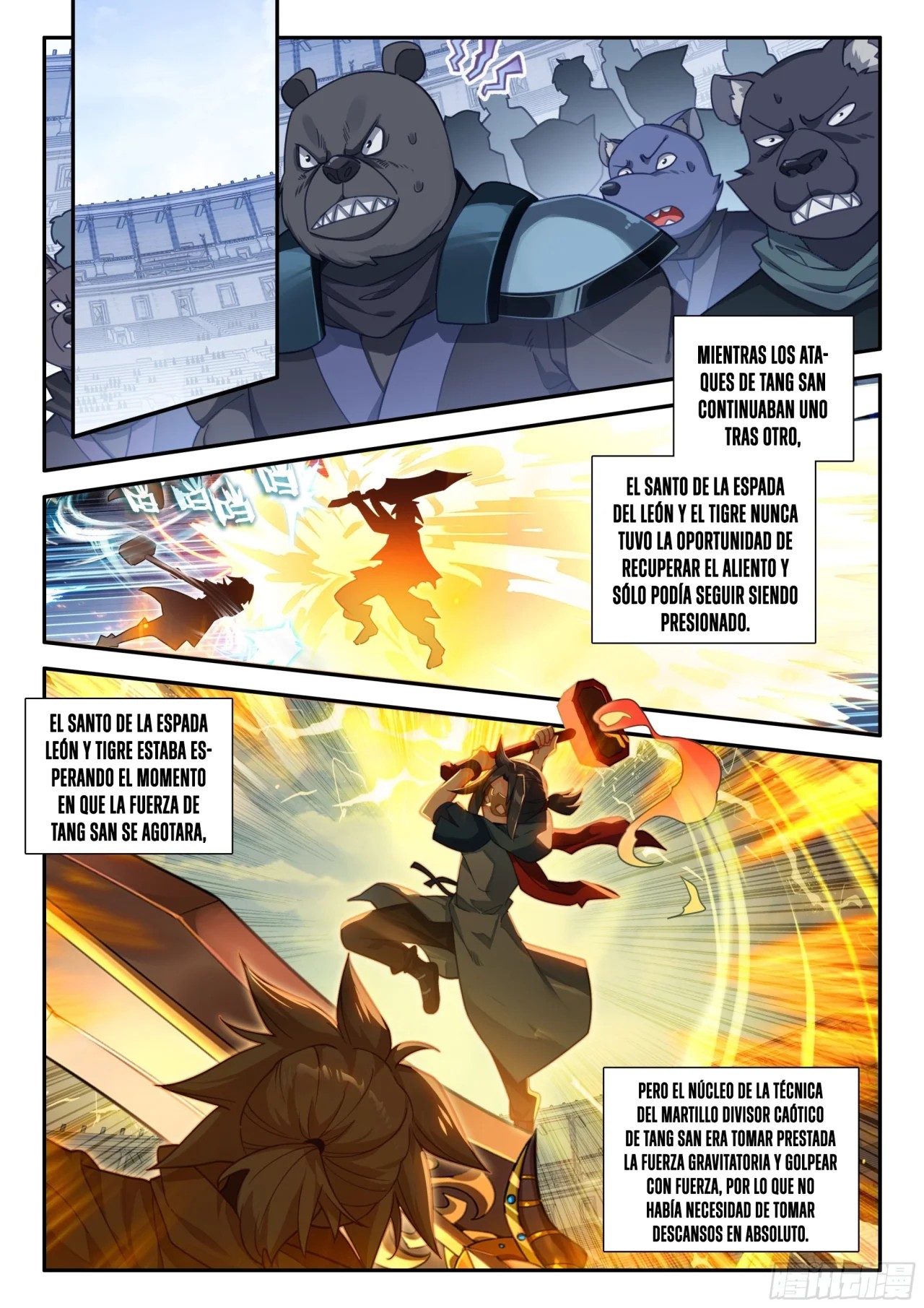 Read Continente de los Espíritus Bélicos_ La Senda de Tang. V ES Manga Online