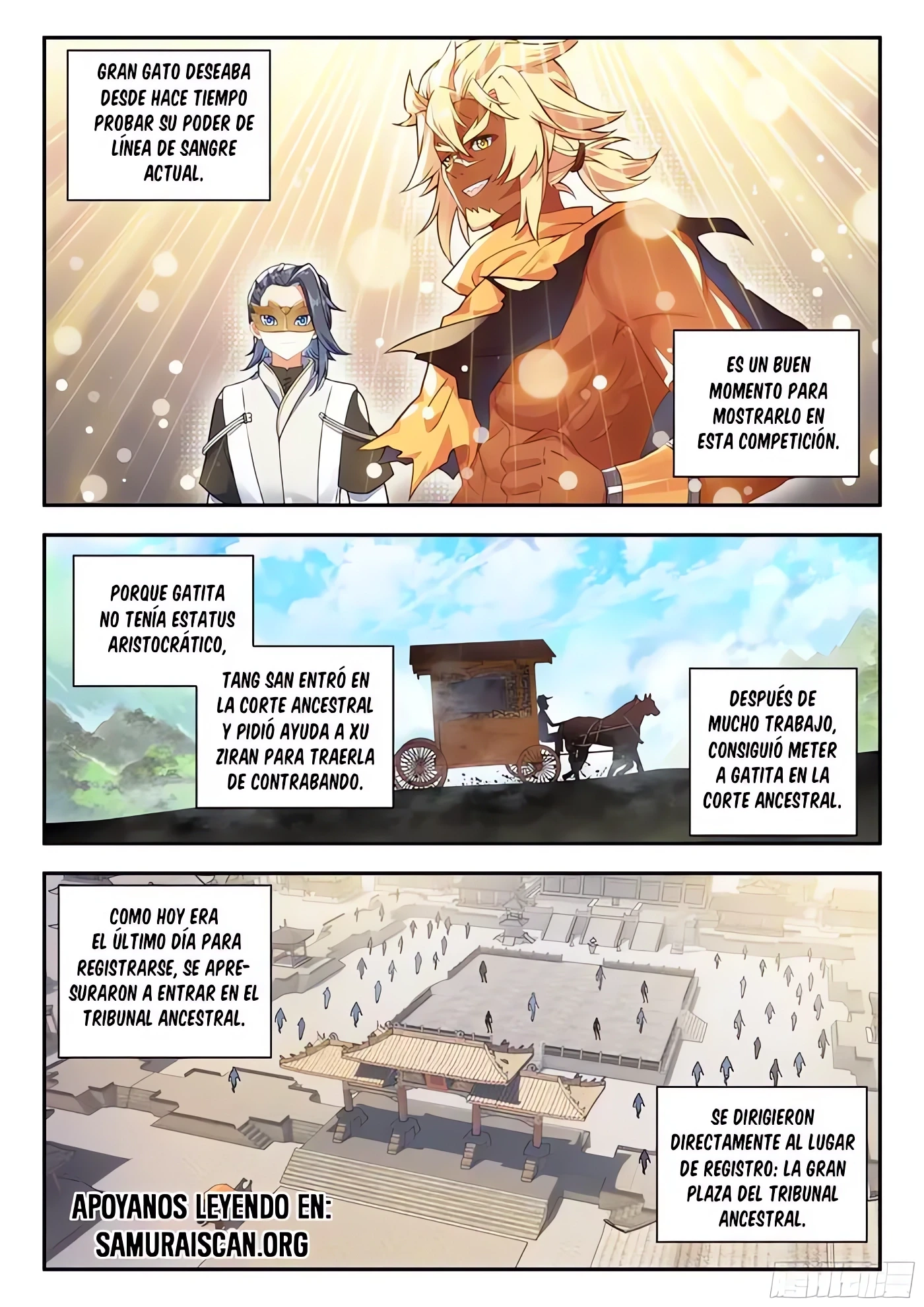 Read Continente de los Espíritus Bélicos_ La Senda de Tang. V ES Manga Online