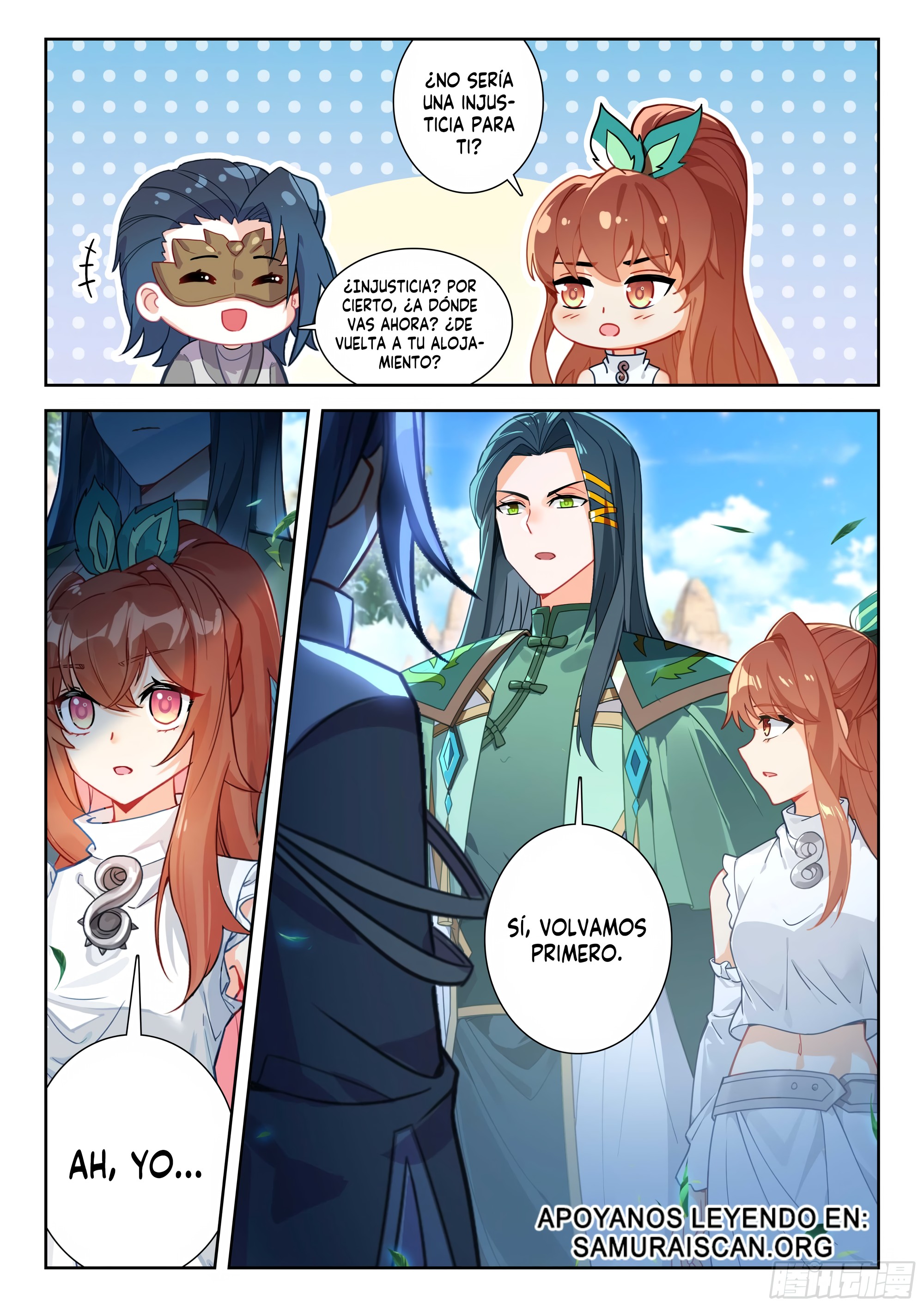 Read Continente de los Espíritus Bélicos_ La Senda de Tang. V ES Manga Online
