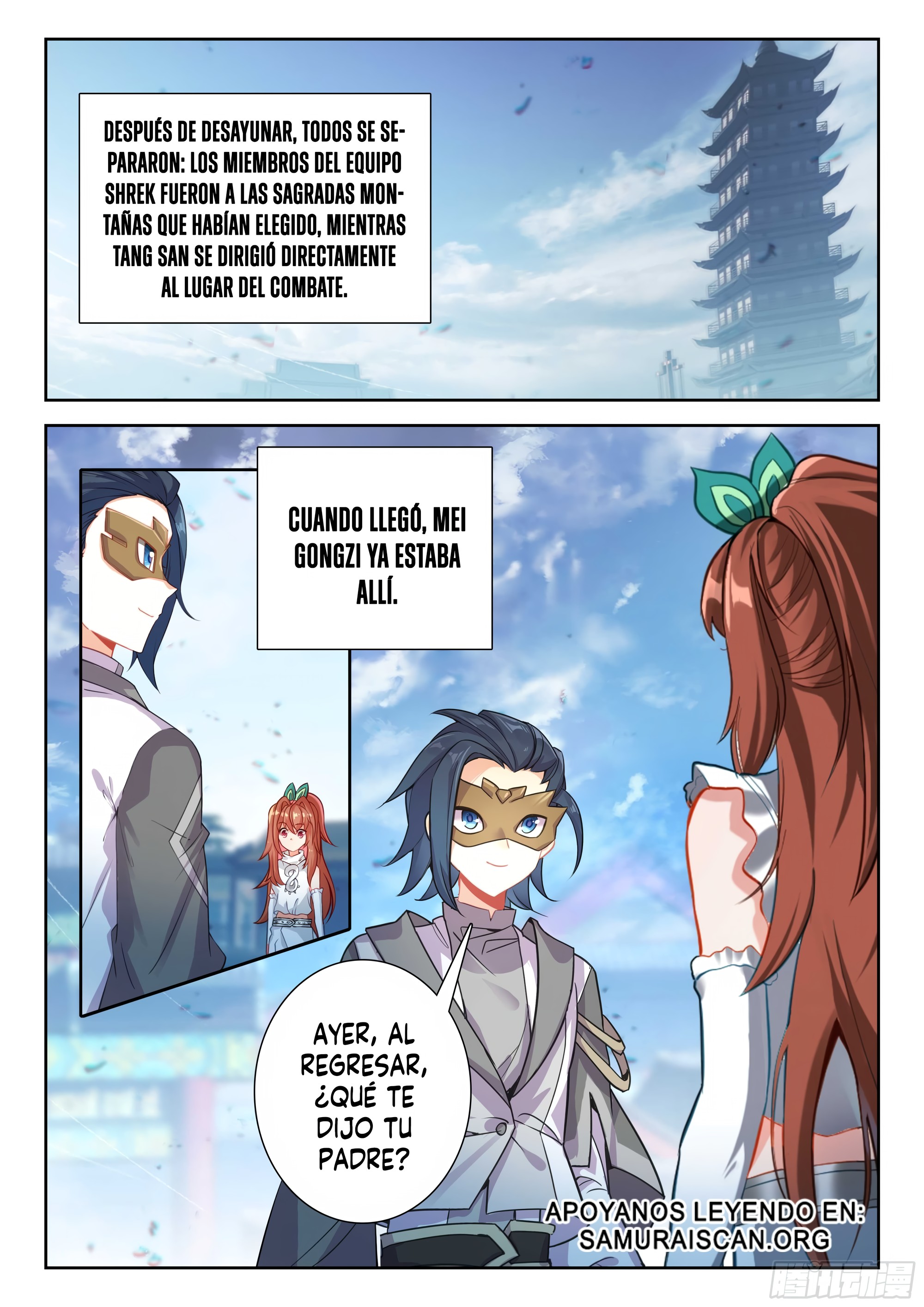 Read Continente de los Espíritus Bélicos_ La Senda de Tang. V ES Manga Online