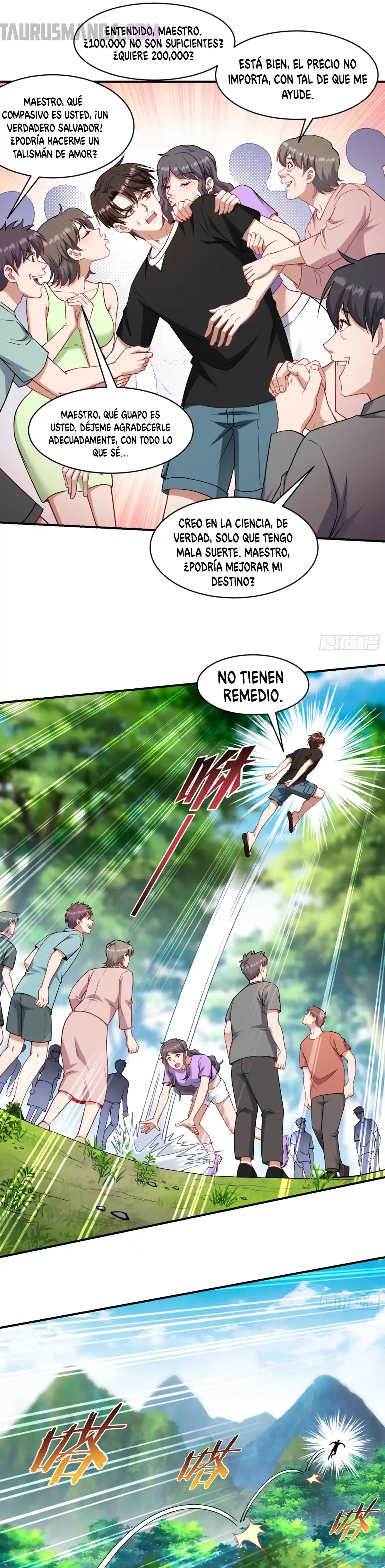 Read Después de dejar de actuar como un perro, me convertí en un Magnate Celestial Urbano ES Manga Online