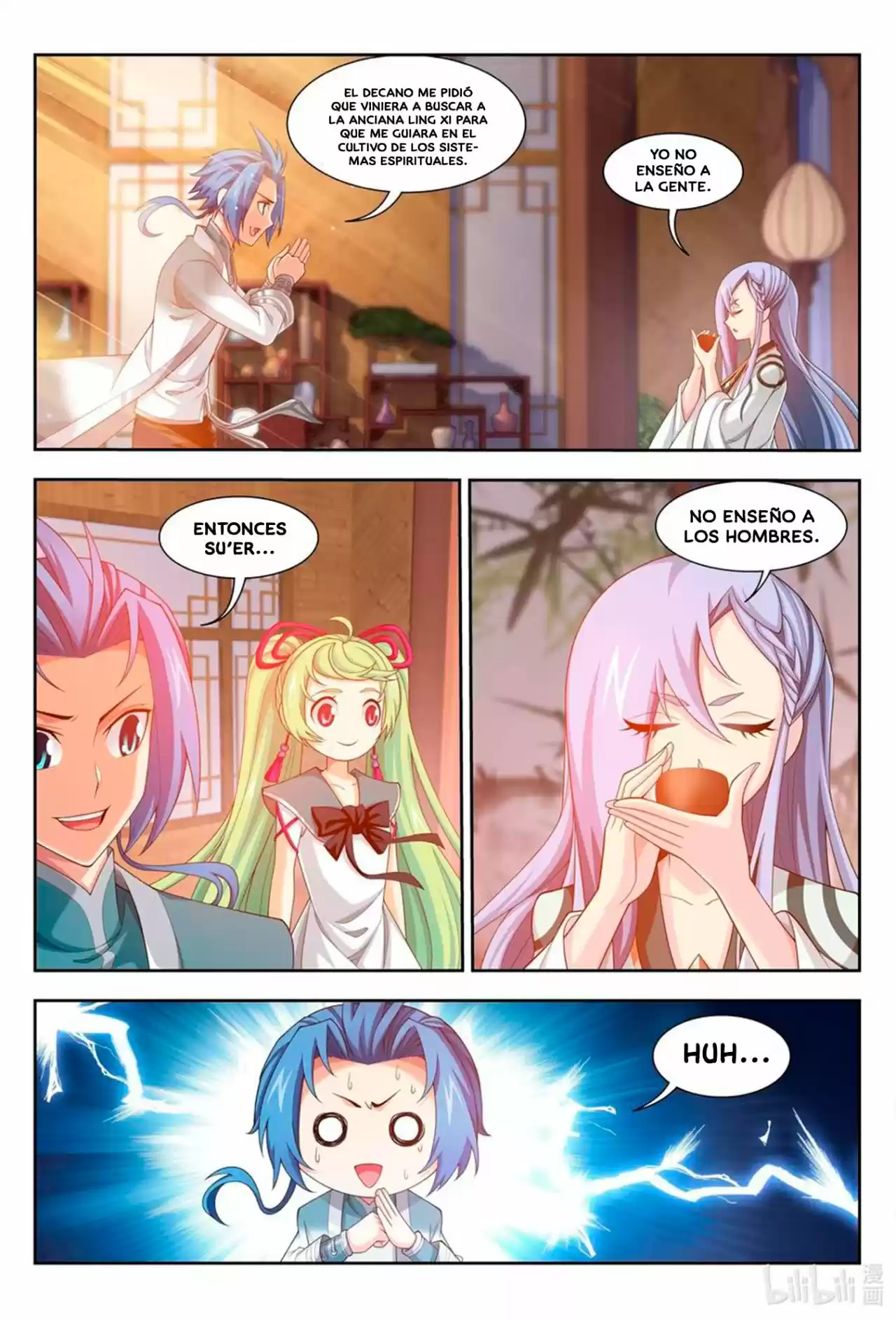 Read El Emperador del Reino Espiritual ES Manga Online