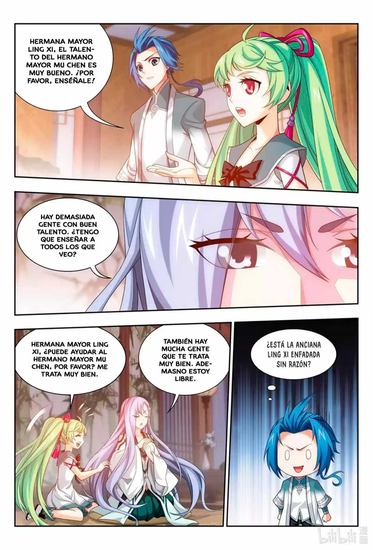 Read El Emperador del Reino Espiritual ES Manga Online