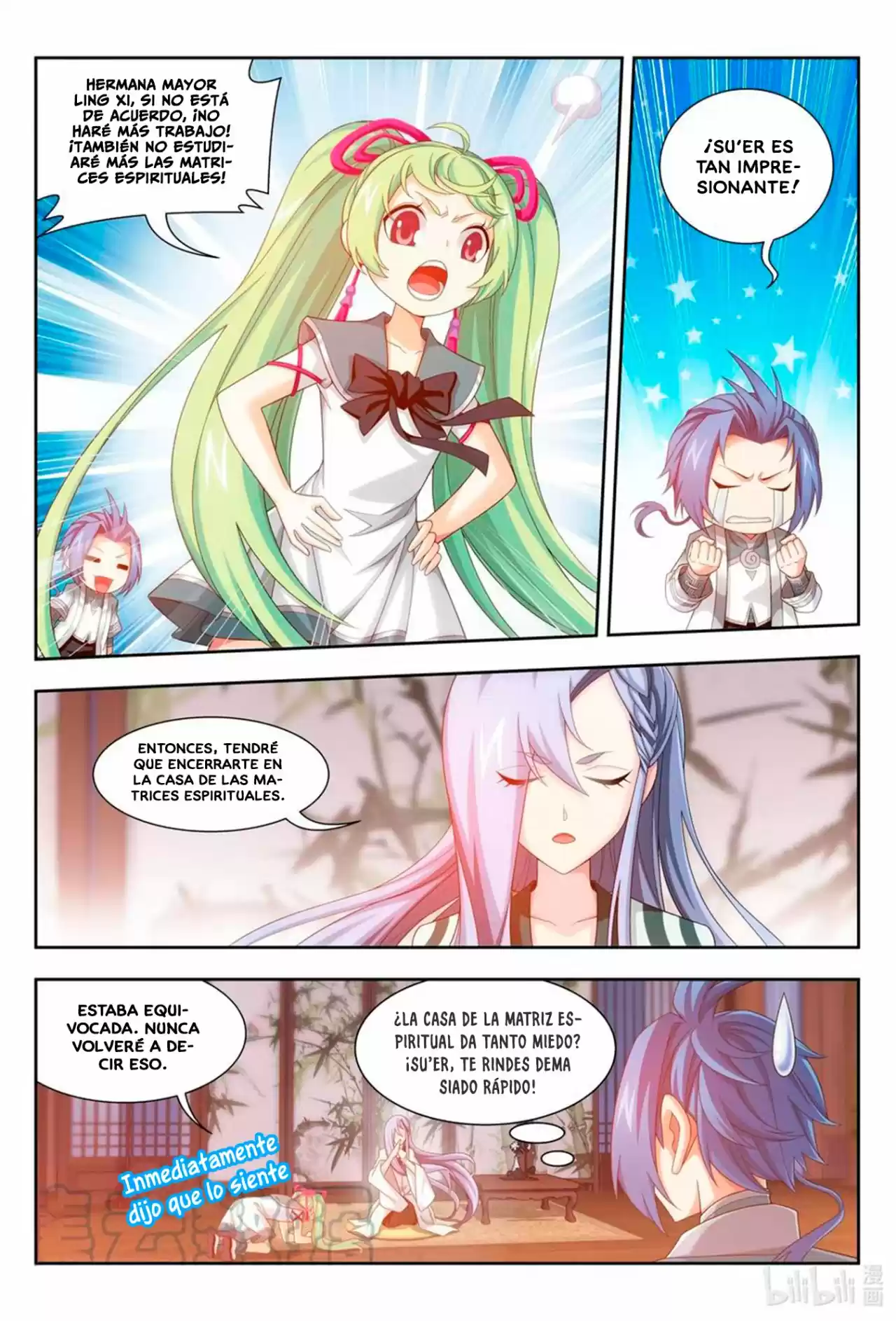 Read El Emperador del Reino Espiritual ES Manga Online