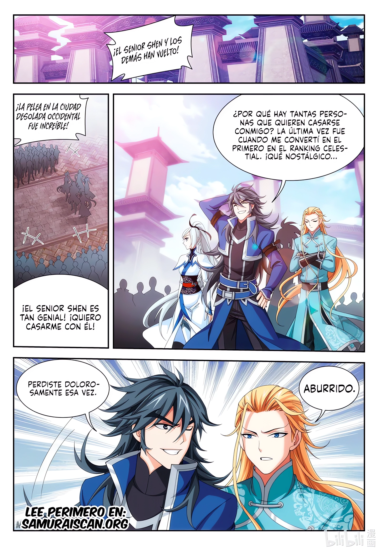 Read El Emperador del Reino Espiritual ES Manga Online
