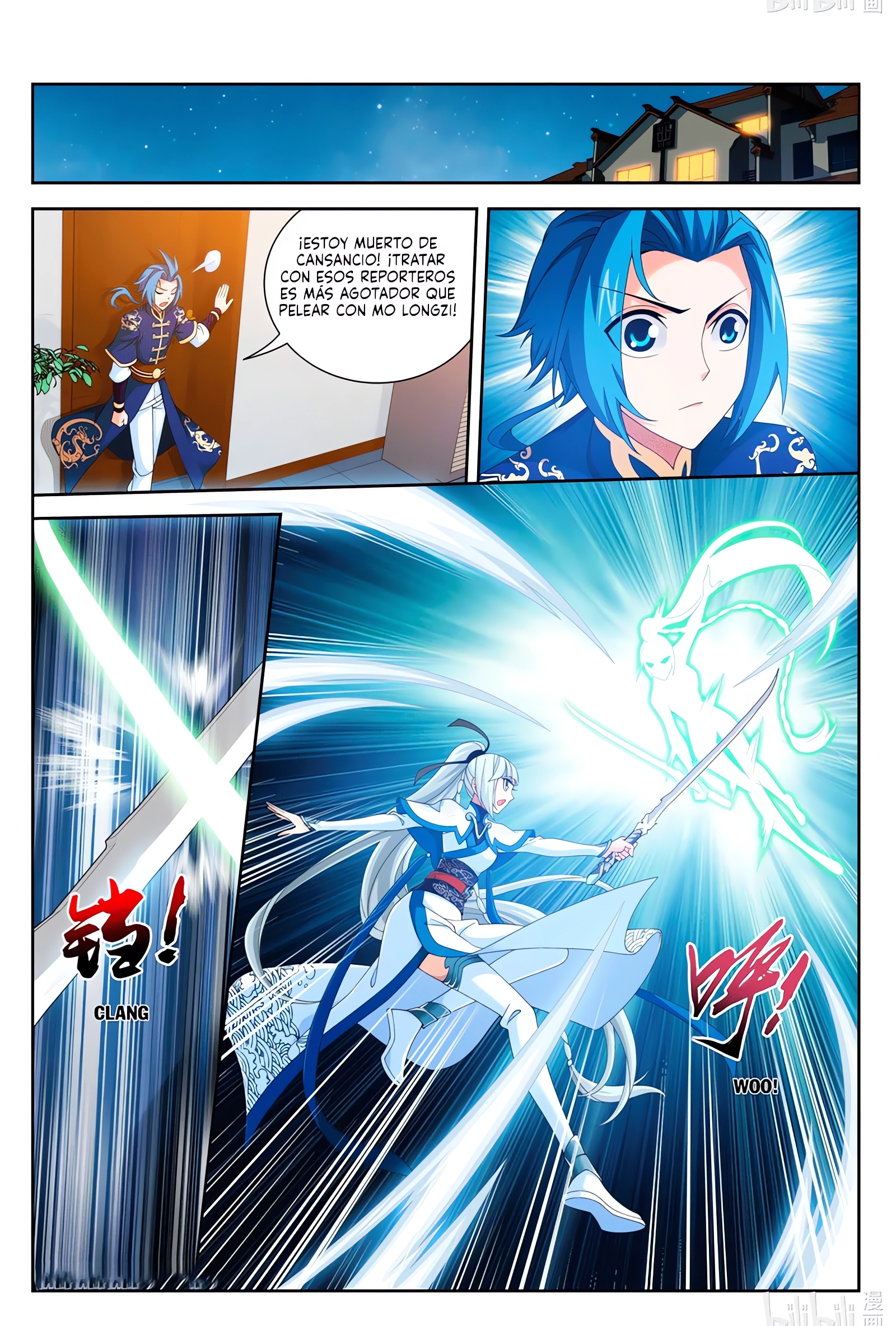 Read El Emperador del Reino Espiritual ES Manga Online
