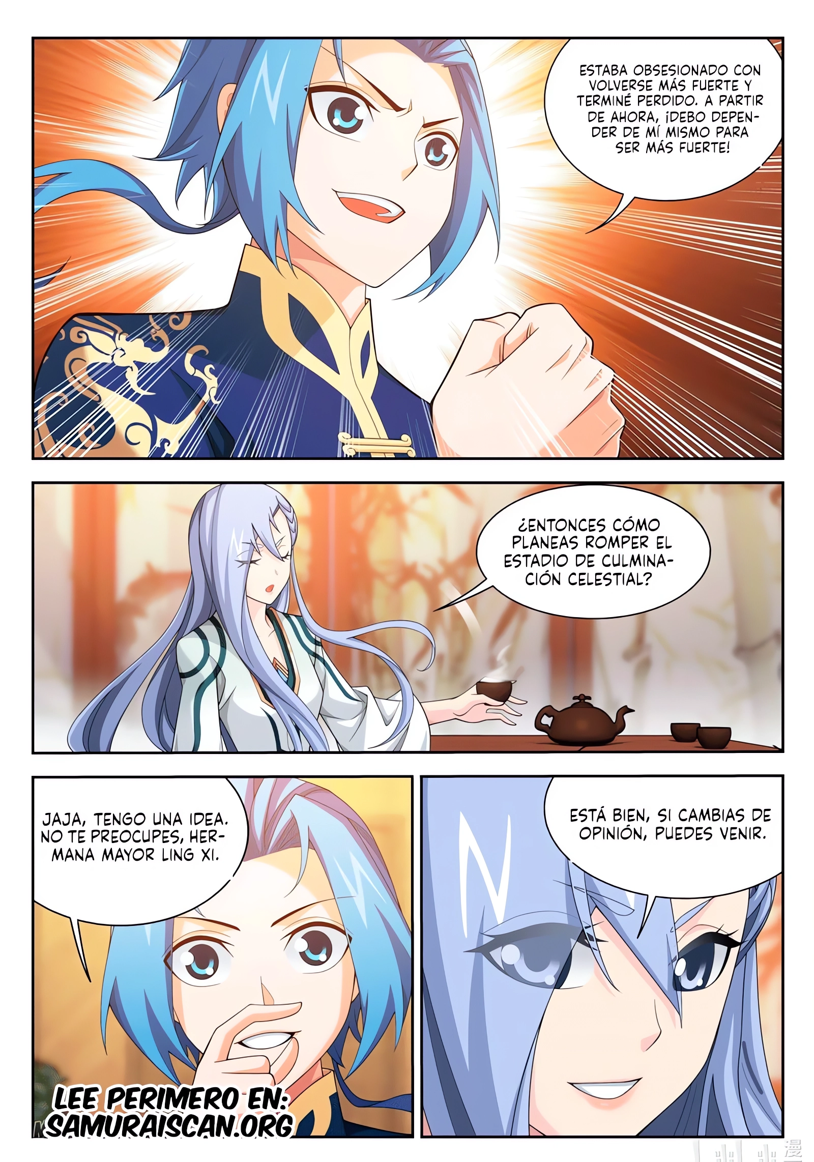 Read El Emperador del Reino Espiritual ES Manga Online