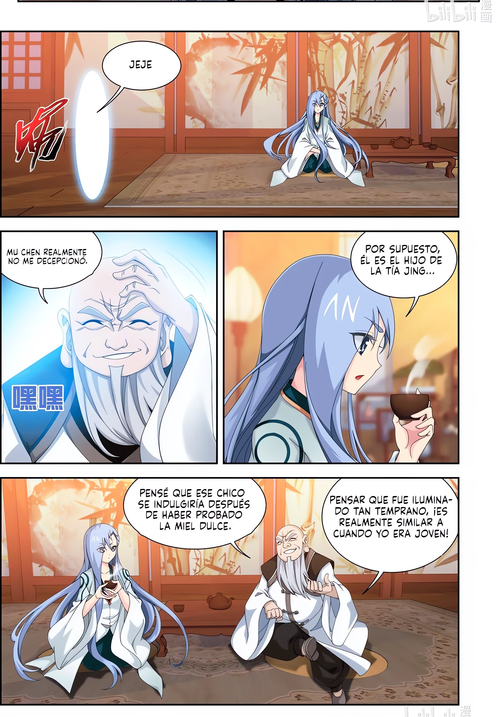 Read El Emperador del Reino Espiritual ES Manga Online