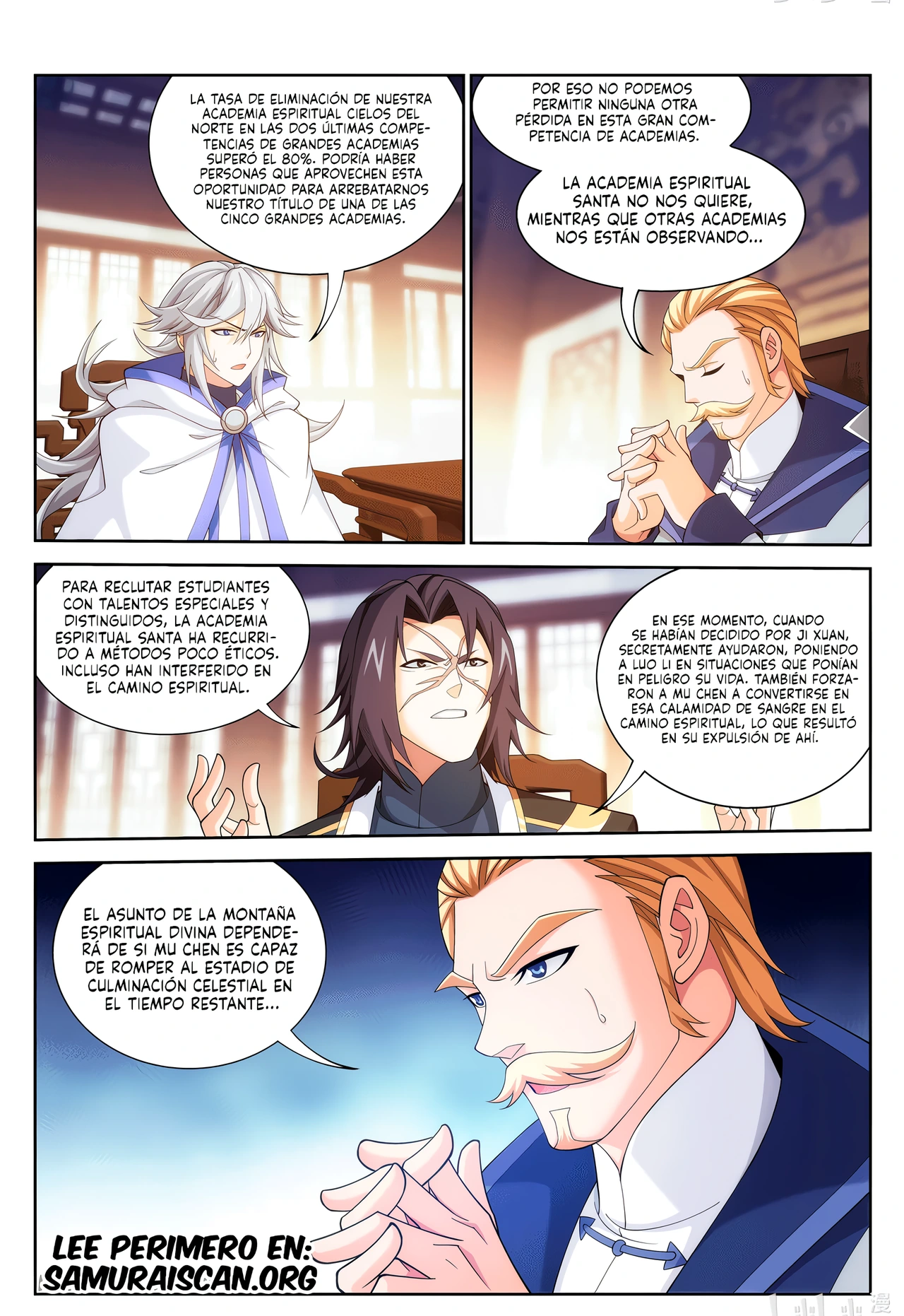 Read El Emperador del Reino Espiritual ES Manga Online