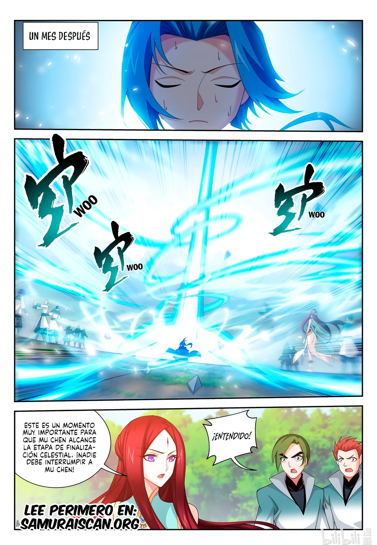 Read El Emperador del Reino Espiritual ES Manga Online