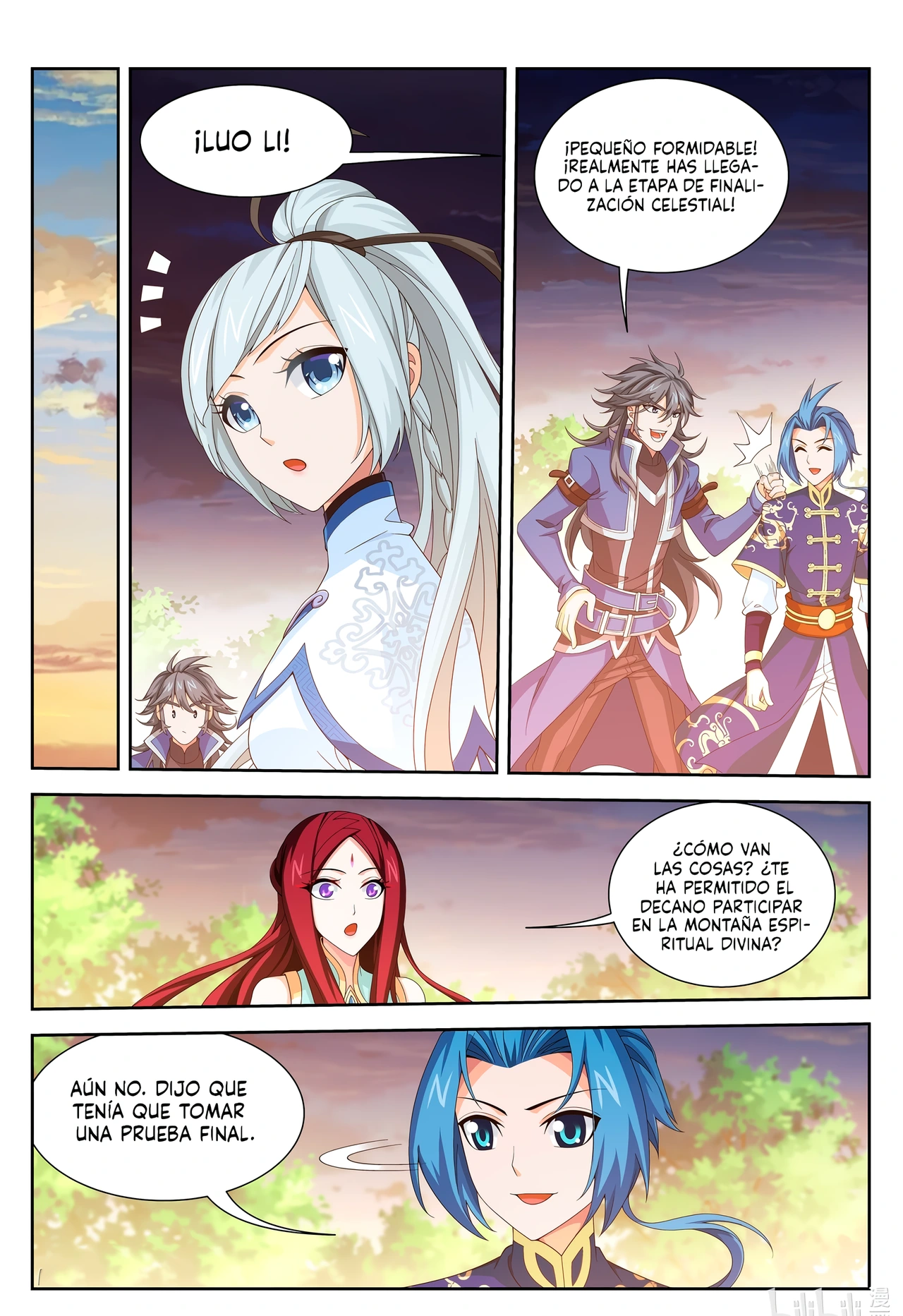 Read El Emperador del Reino Espiritual ES Manga Online