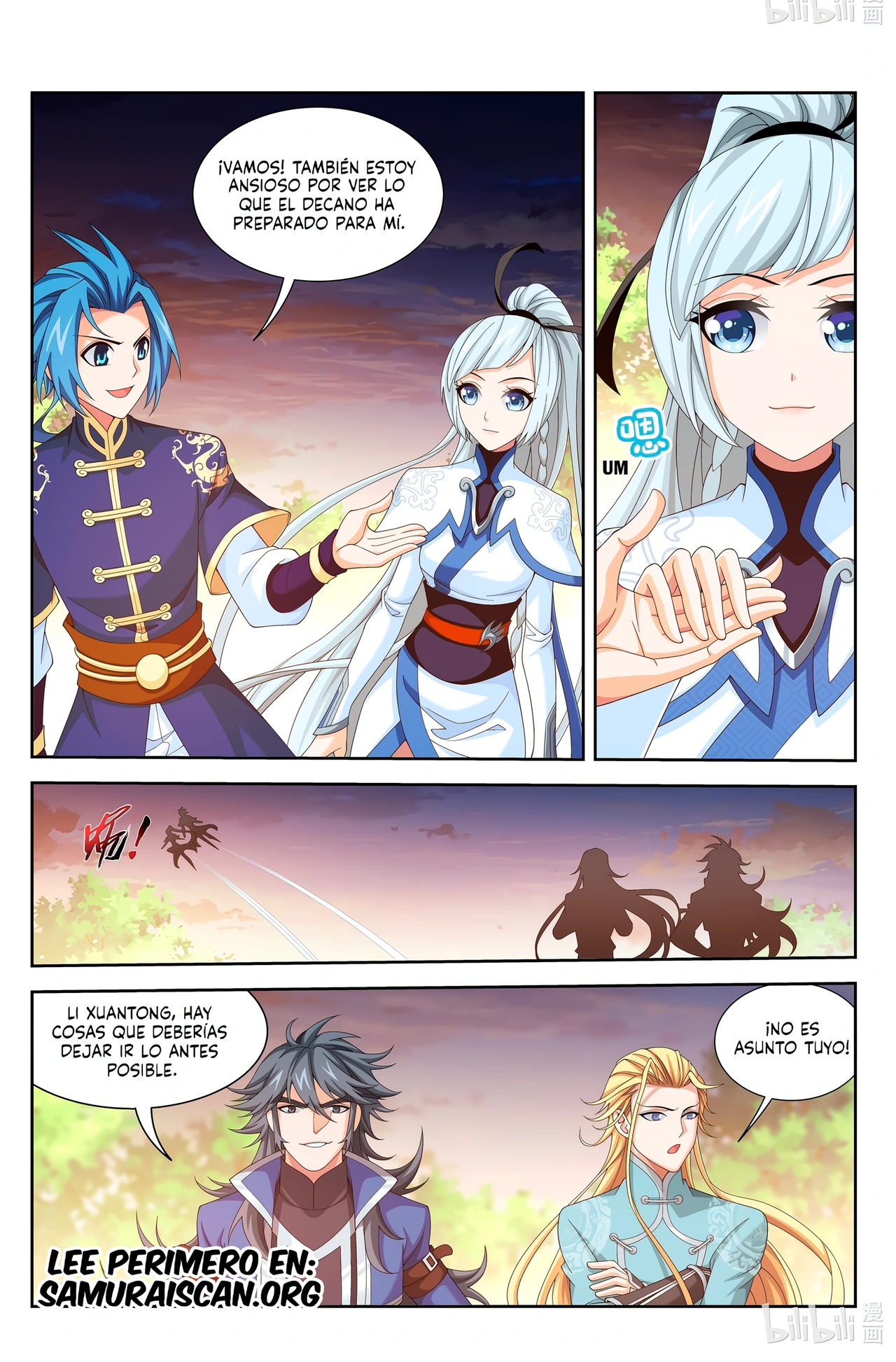 Read El Emperador del Reino Espiritual ES Manga Online