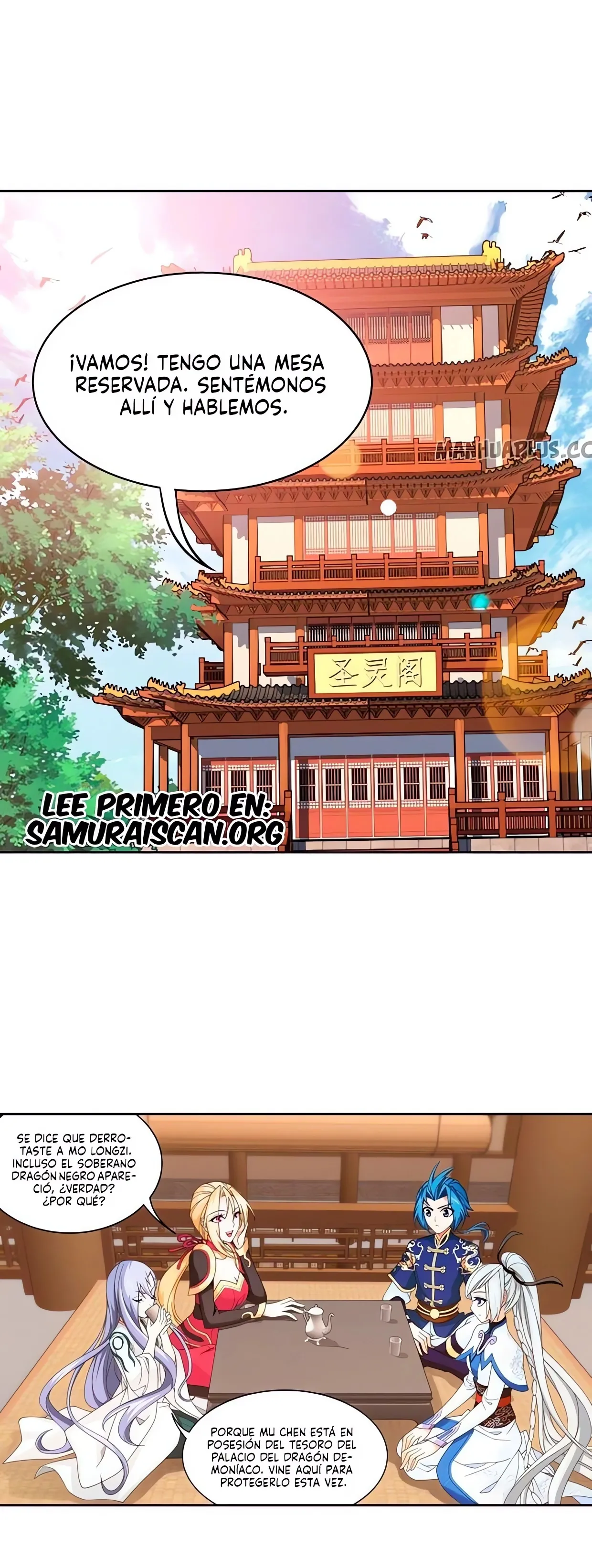 Read El Emperador del Reino Espiritual ES Manga Online