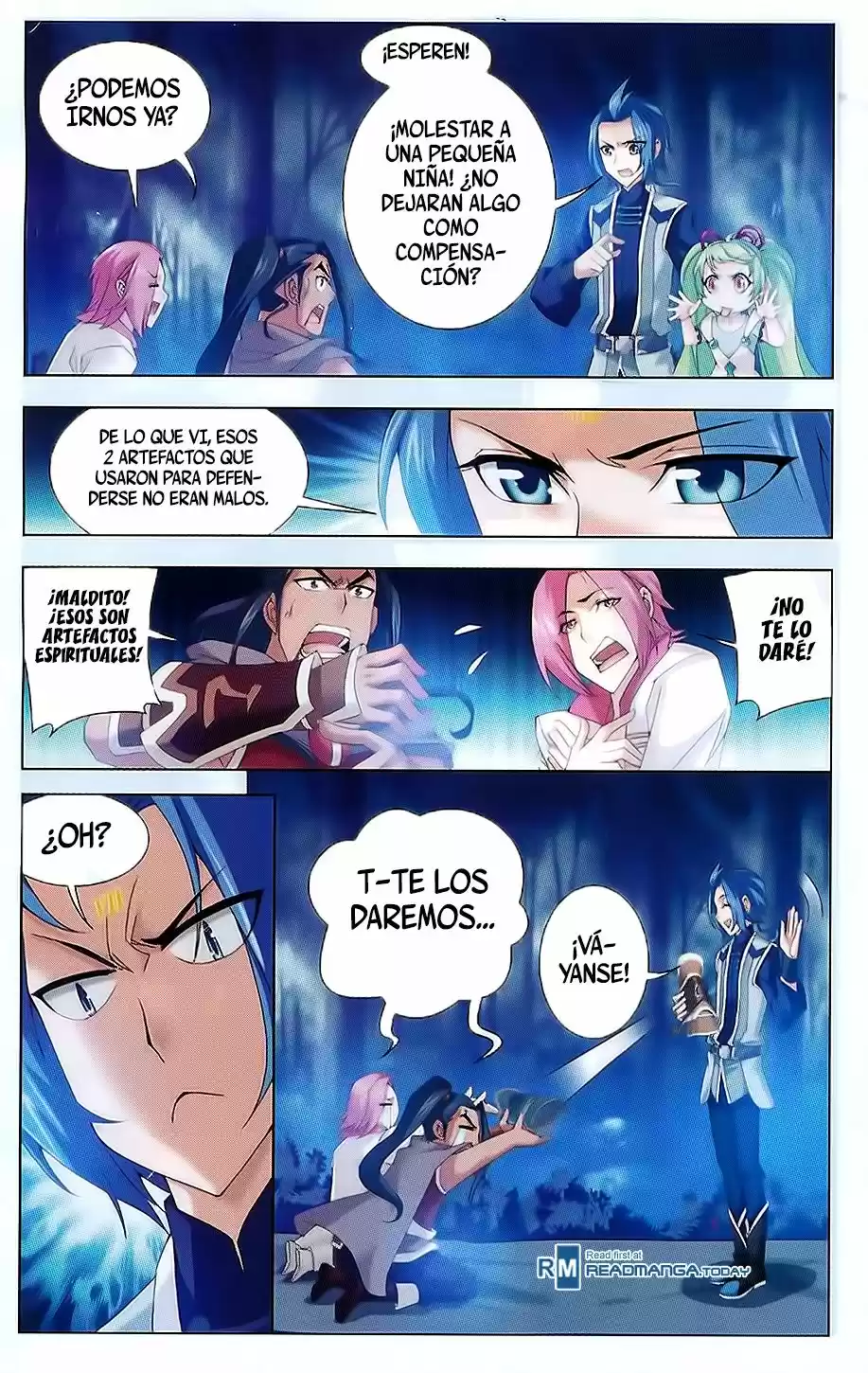 Read El Emperador del Reino Espiritual ES Manga Online