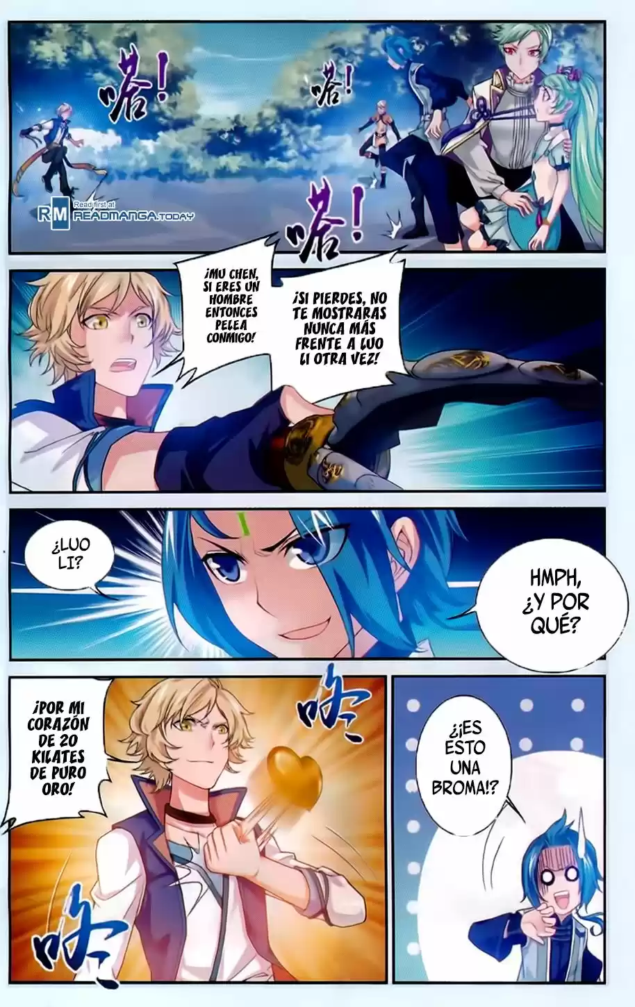 Read El Emperador del Reino Espiritual ES Manga Online