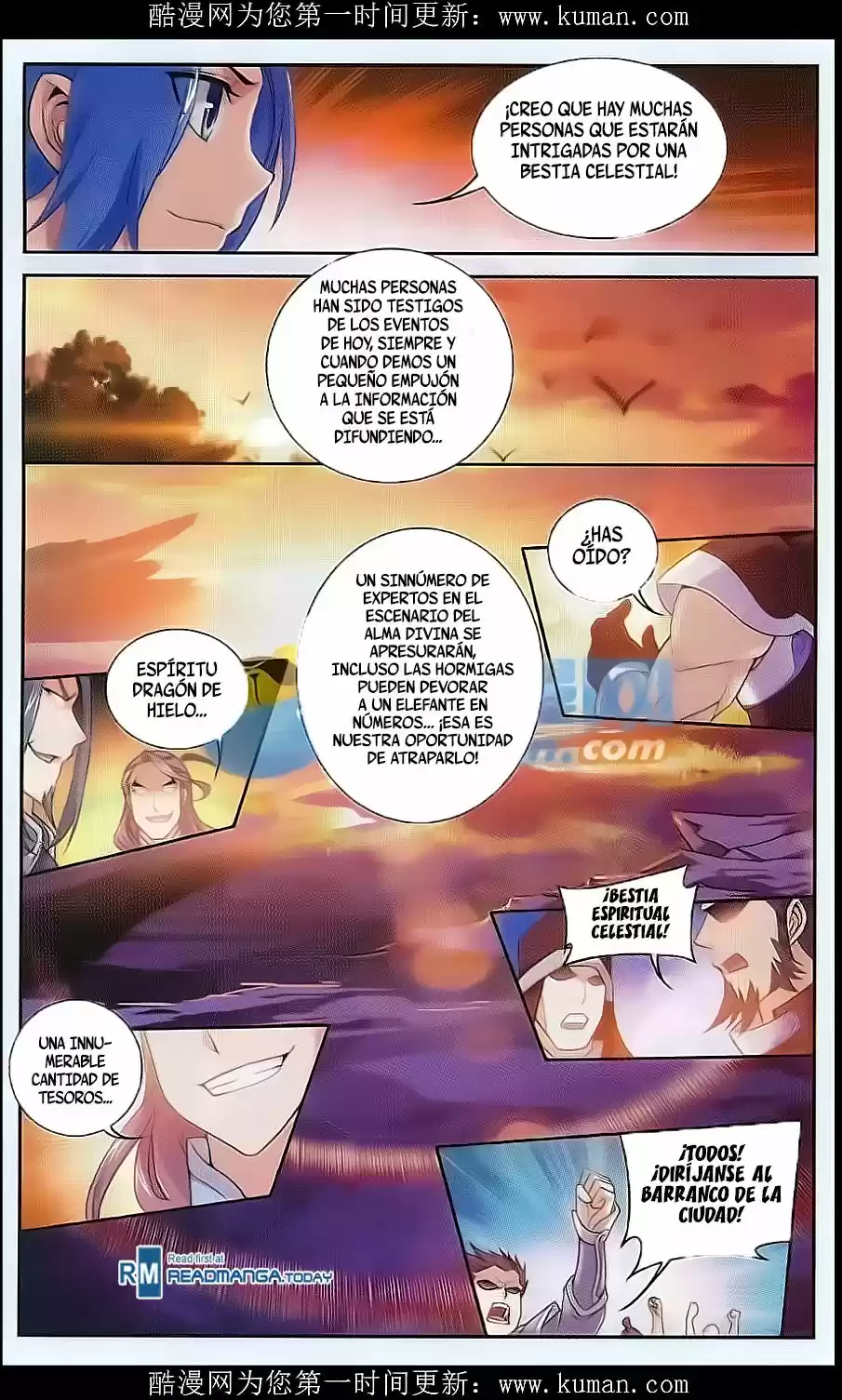 Read El Emperador del Reino Espiritual ES Manga Online