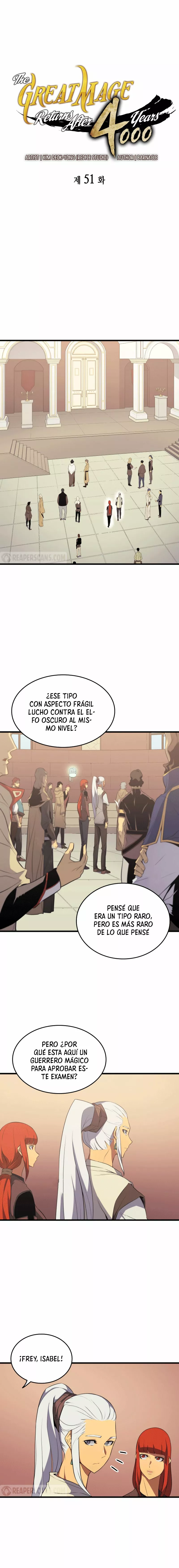 Read El Gran Mago regresa después de 4000 años ES Manga Online
