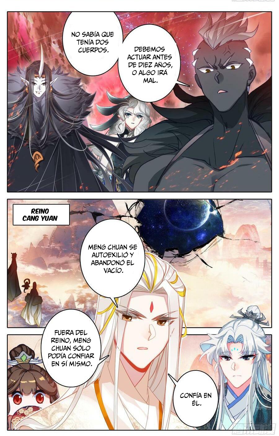 Read El Legado del Firmamento Azul_ Eternidad Suprema ES Manga Online