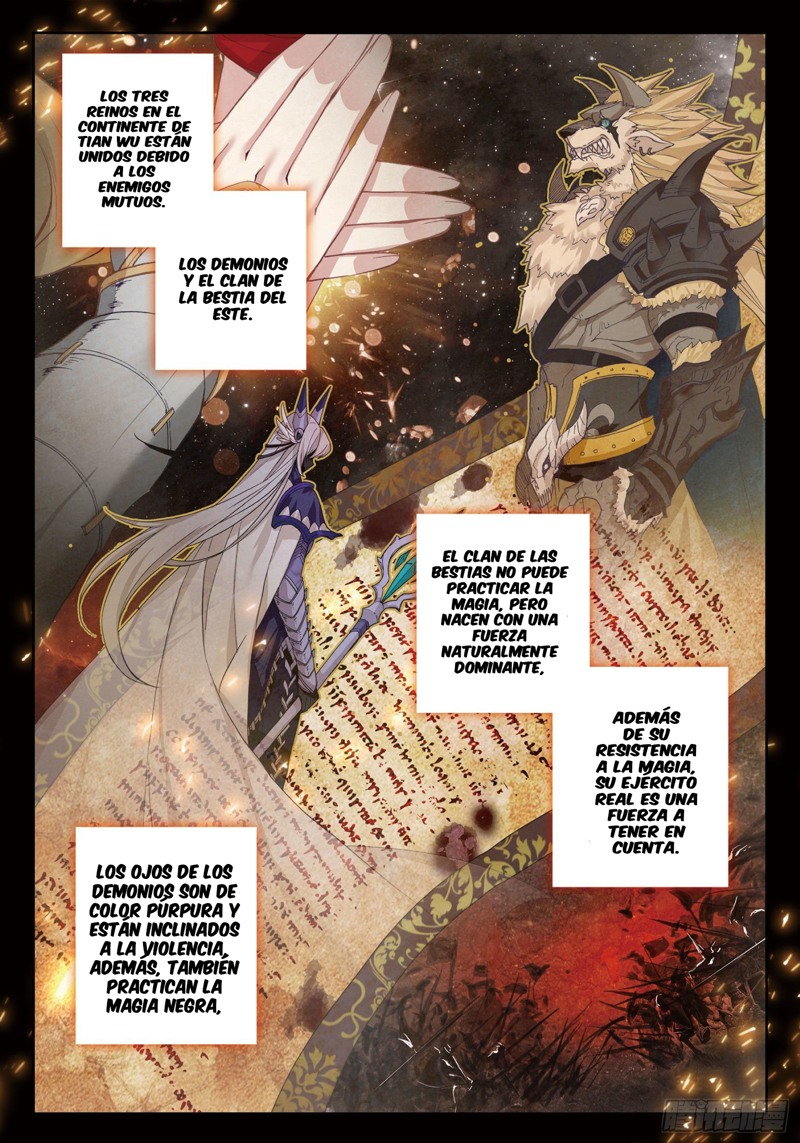 Read El Protector de los Reinos Celestiales ES Manga Online