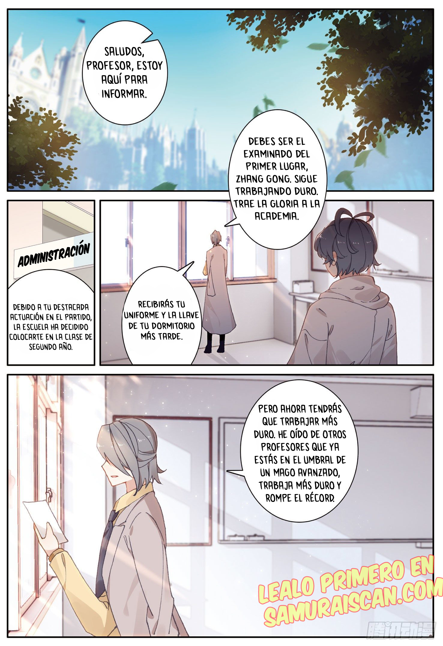 Read El Protector de los Reinos Celestiales ES Manga Online