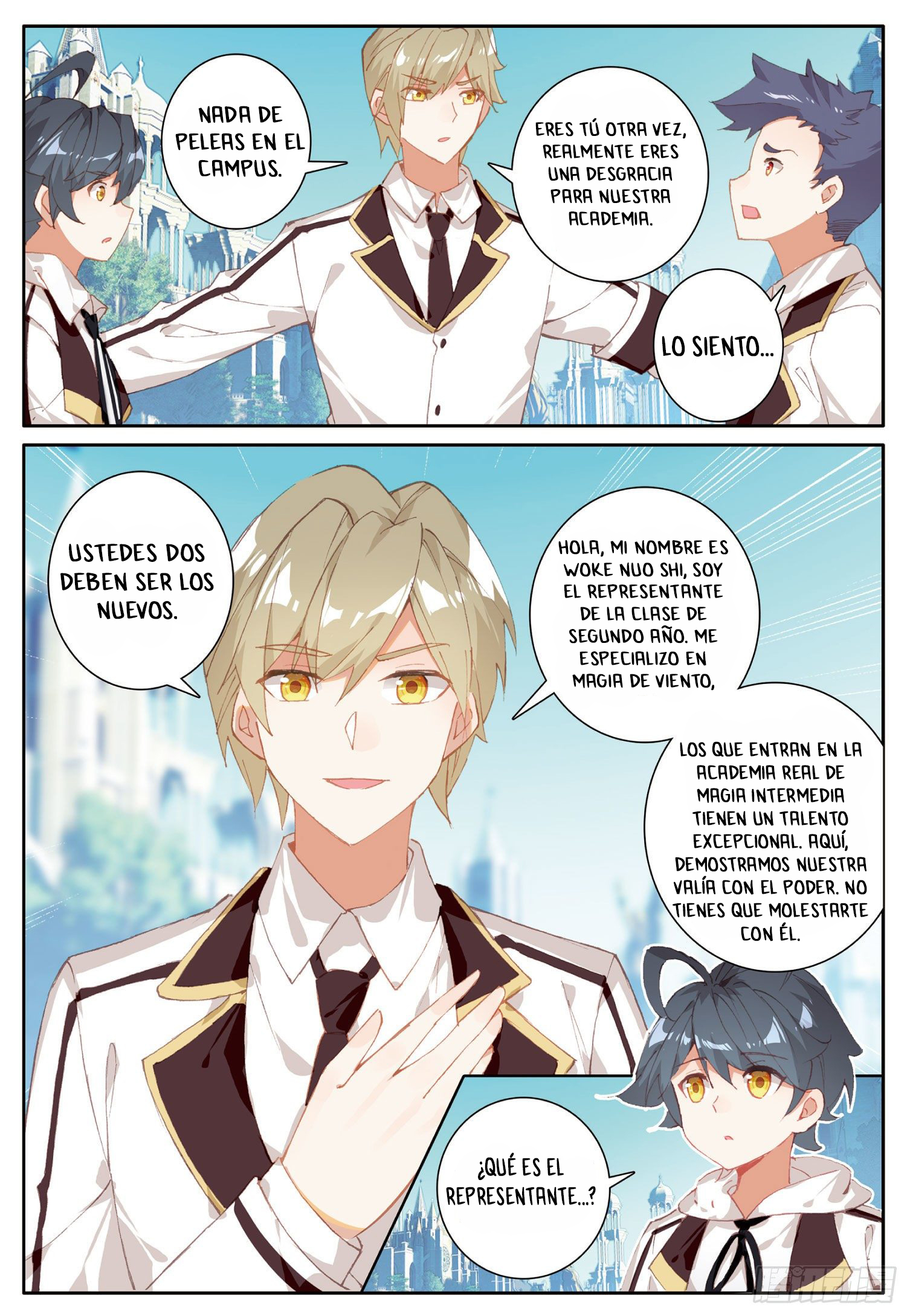 Read El Protector de los Reinos Celestiales ES Manga Online