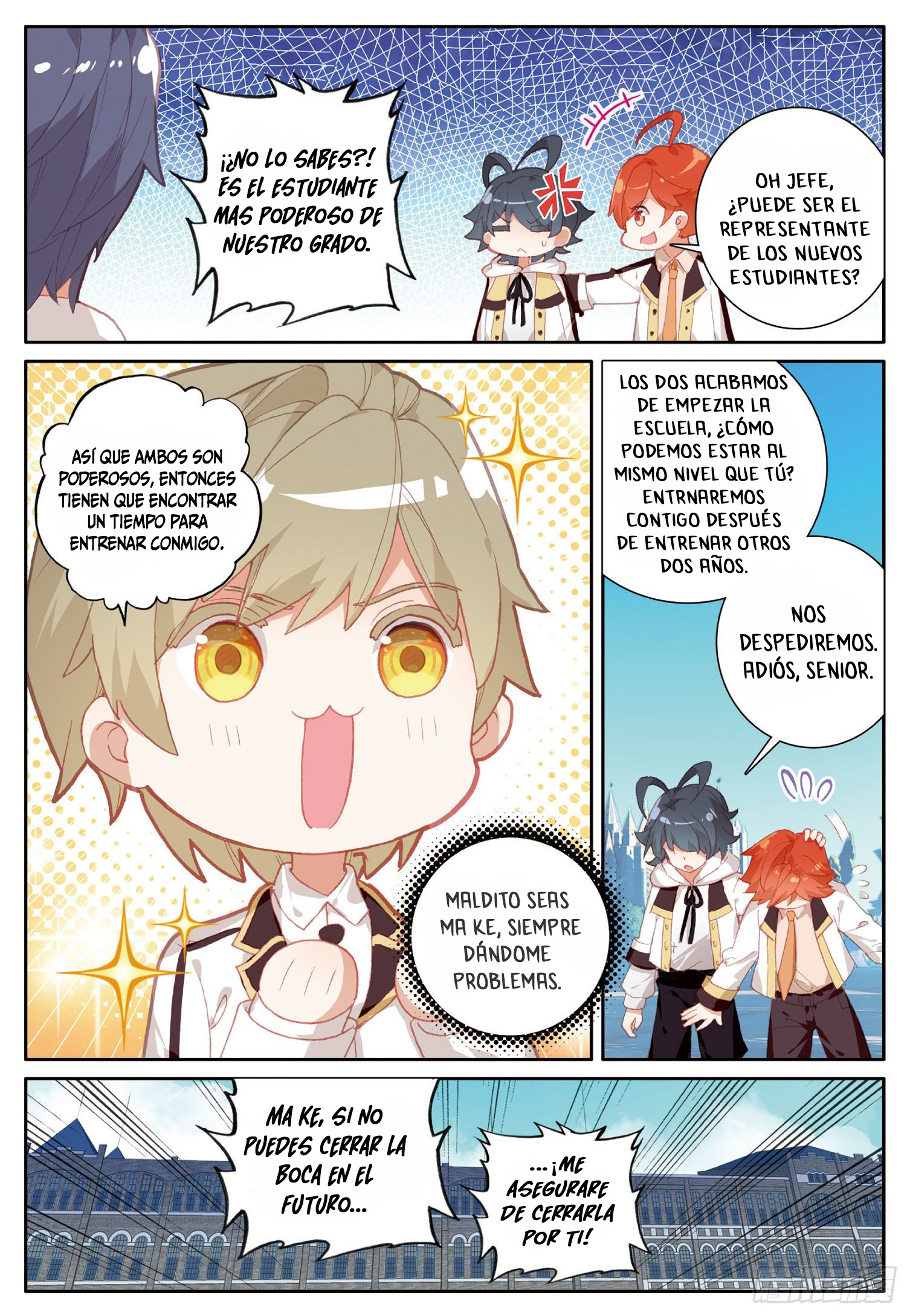 Read El Protector de los Reinos Celestiales ES Manga Online