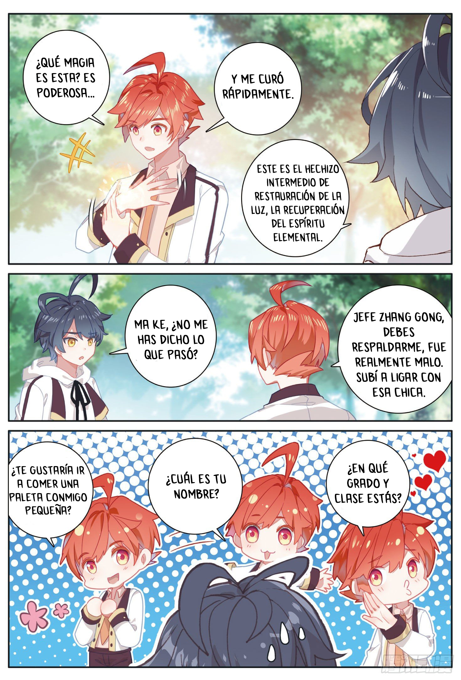 Read El Protector de los Reinos Celestiales ES Manga Online