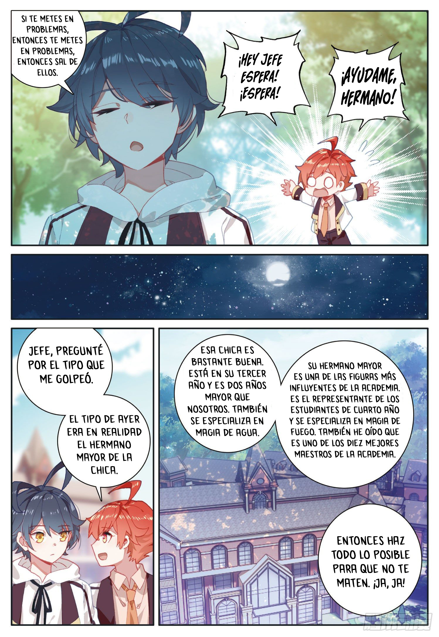 Read El Protector de los Reinos Celestiales ES Manga Online