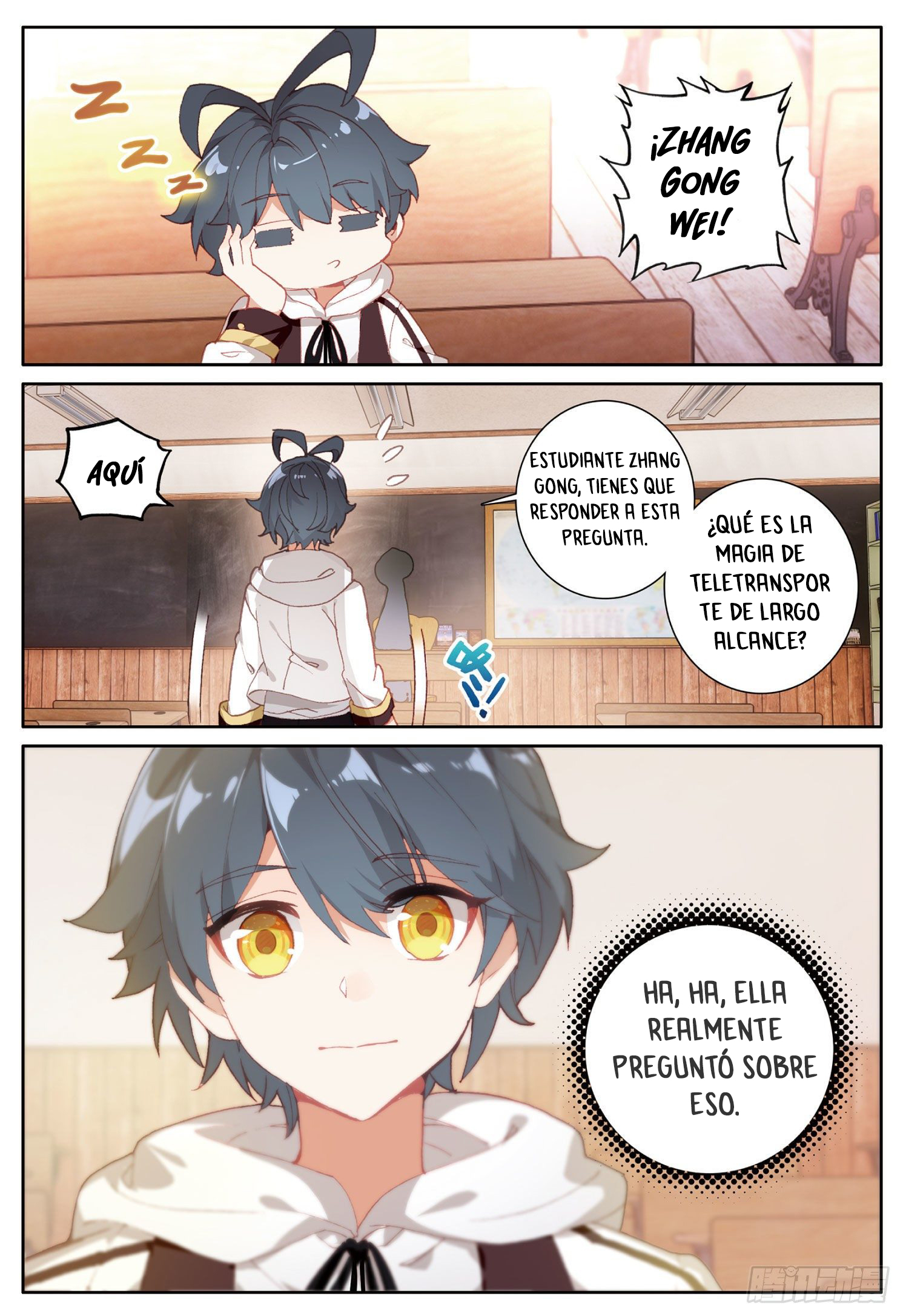 Read El Protector de los Reinos Celestiales ES Manga Online