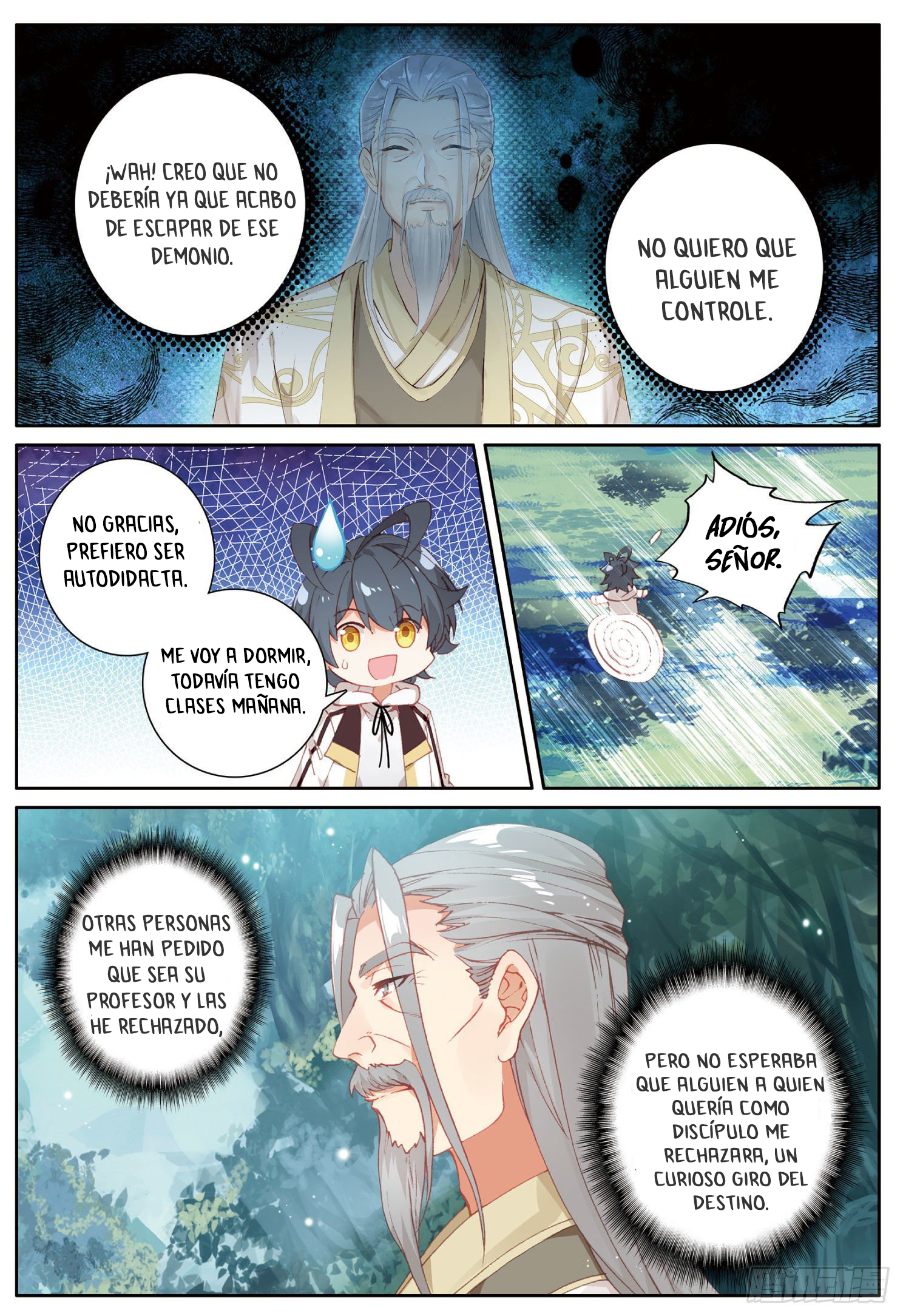 Read El Protector de los Reinos Celestiales ES Manga Online