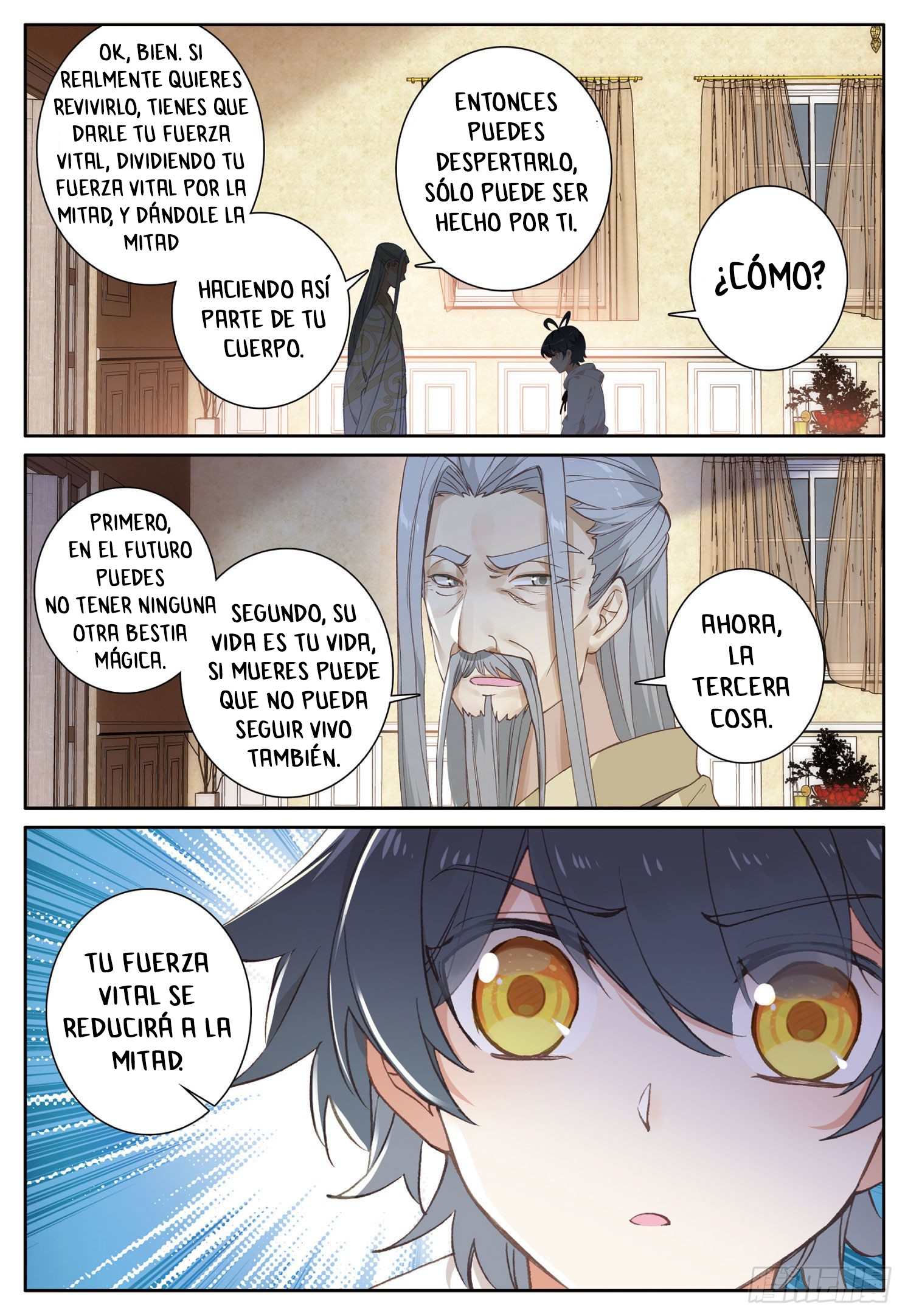Read El Protector de los Reinos Celestiales ES Manga Online