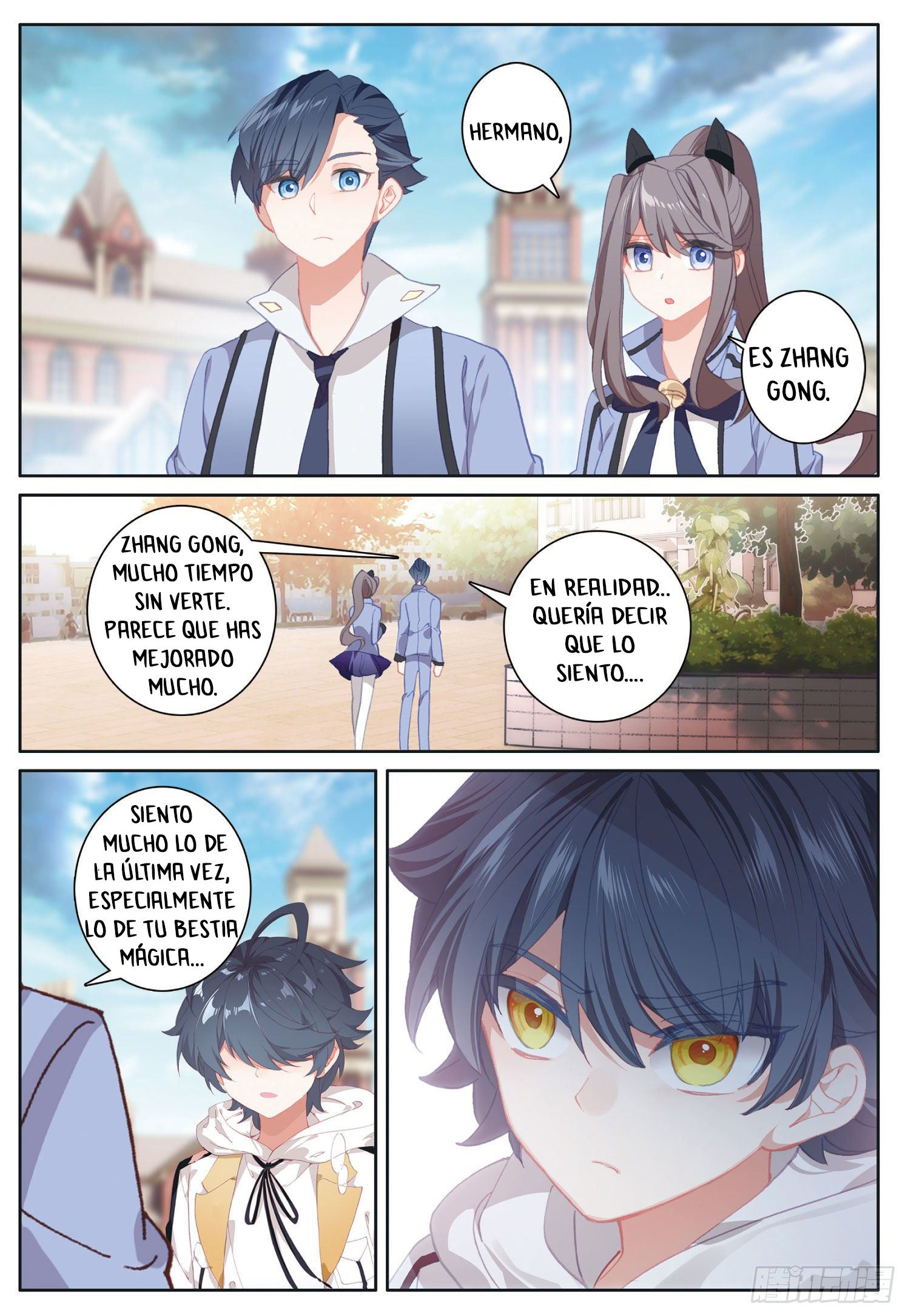 Read El Protector de los Reinos Celestiales ES Manga Online