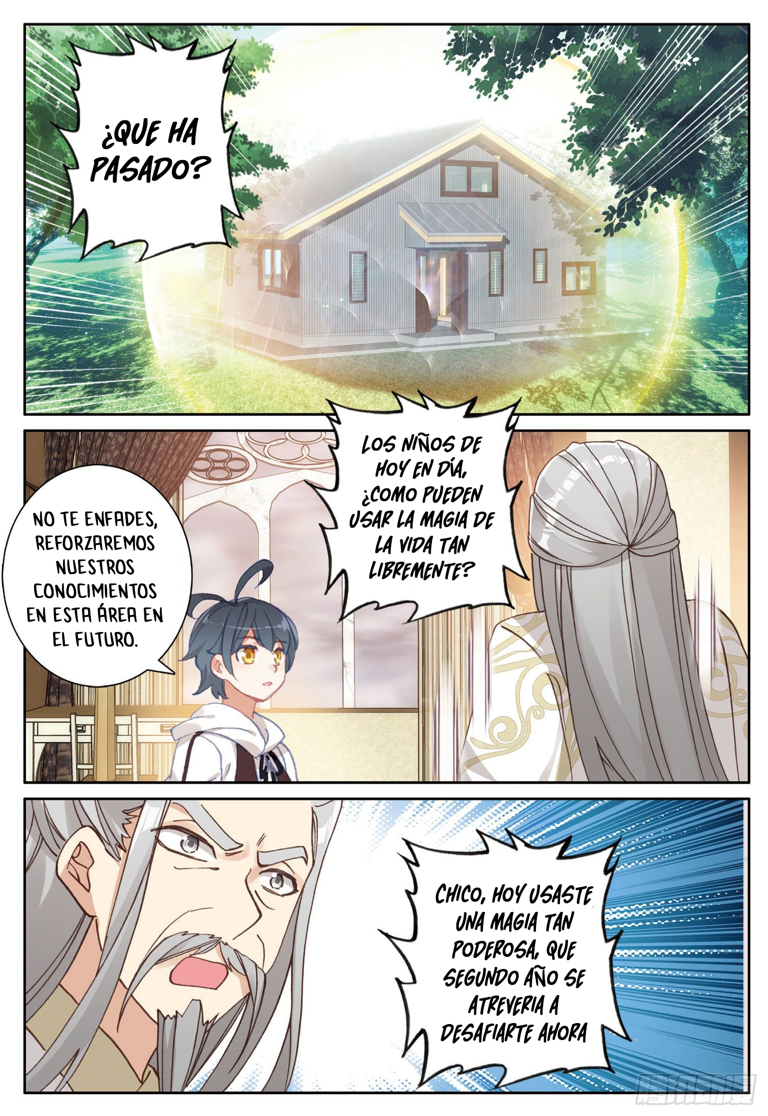Read El Protector de los Reinos Celestiales ES Manga Online