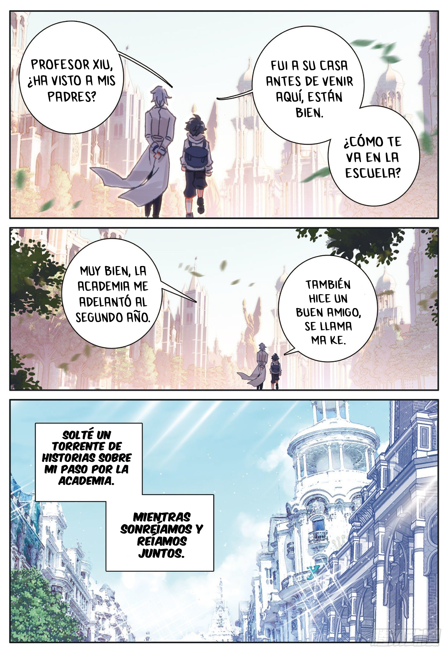 Read El Protector de los Reinos Celestiales ES Manga Online