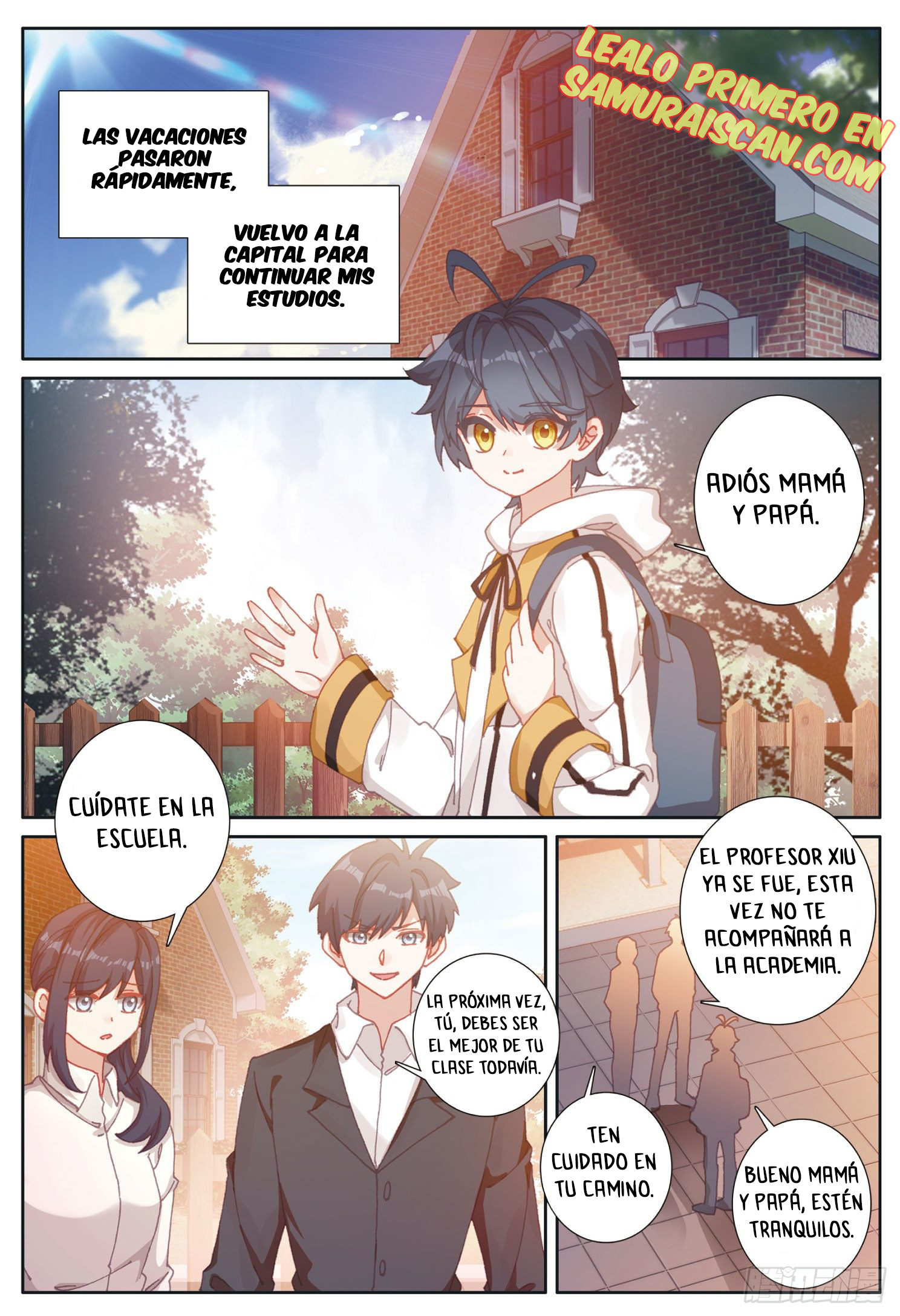 Read El Protector de los Reinos Celestiales ES Manga Online