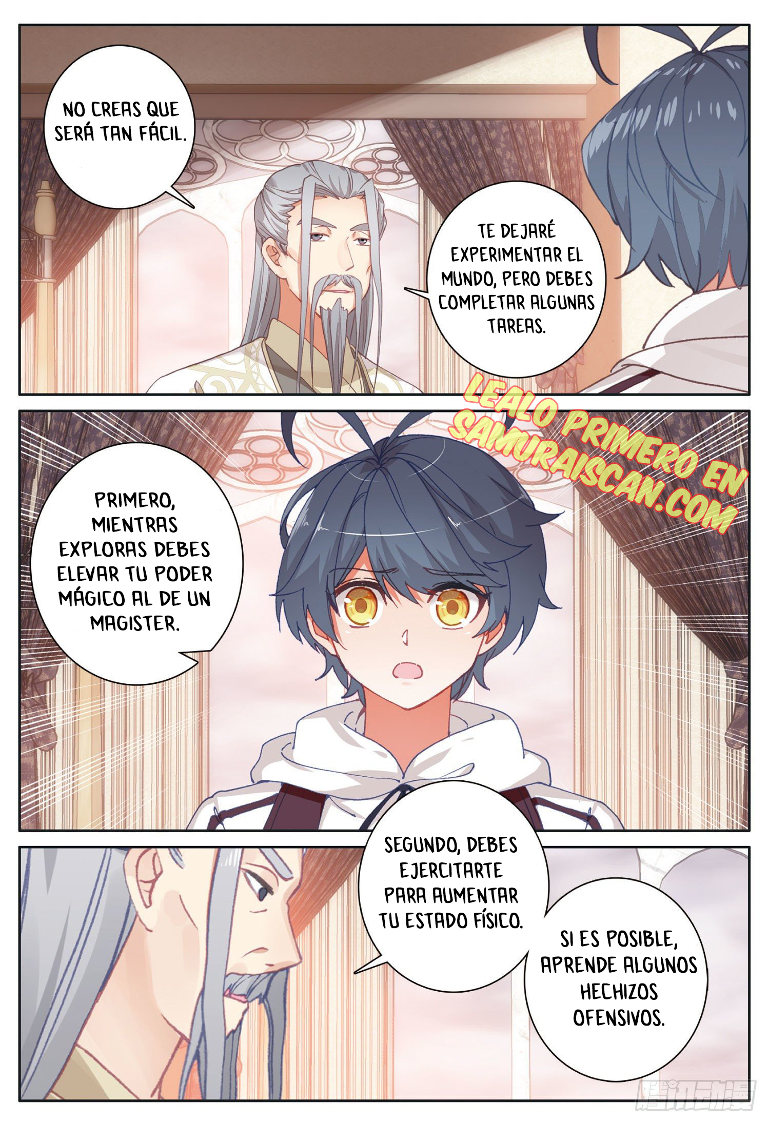 Read El Protector de los Reinos Celestiales ES Manga Online