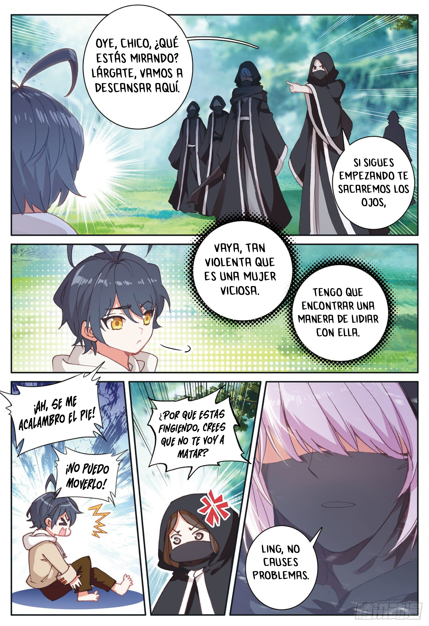 Read El Protector de los Reinos Celestiales ES Manga Online