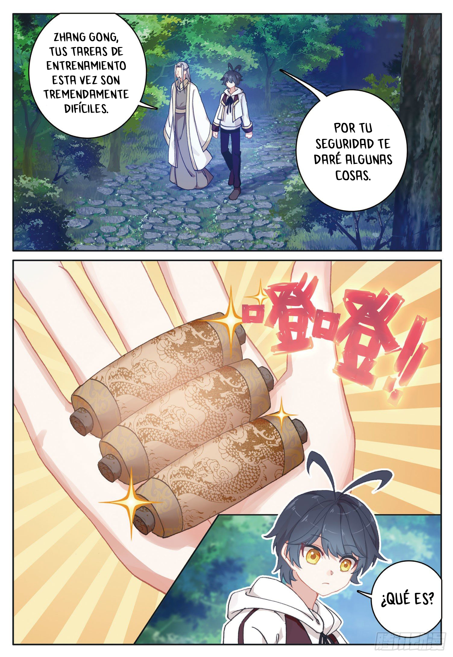 Read El Protector de los Reinos Celestiales ES Manga Online