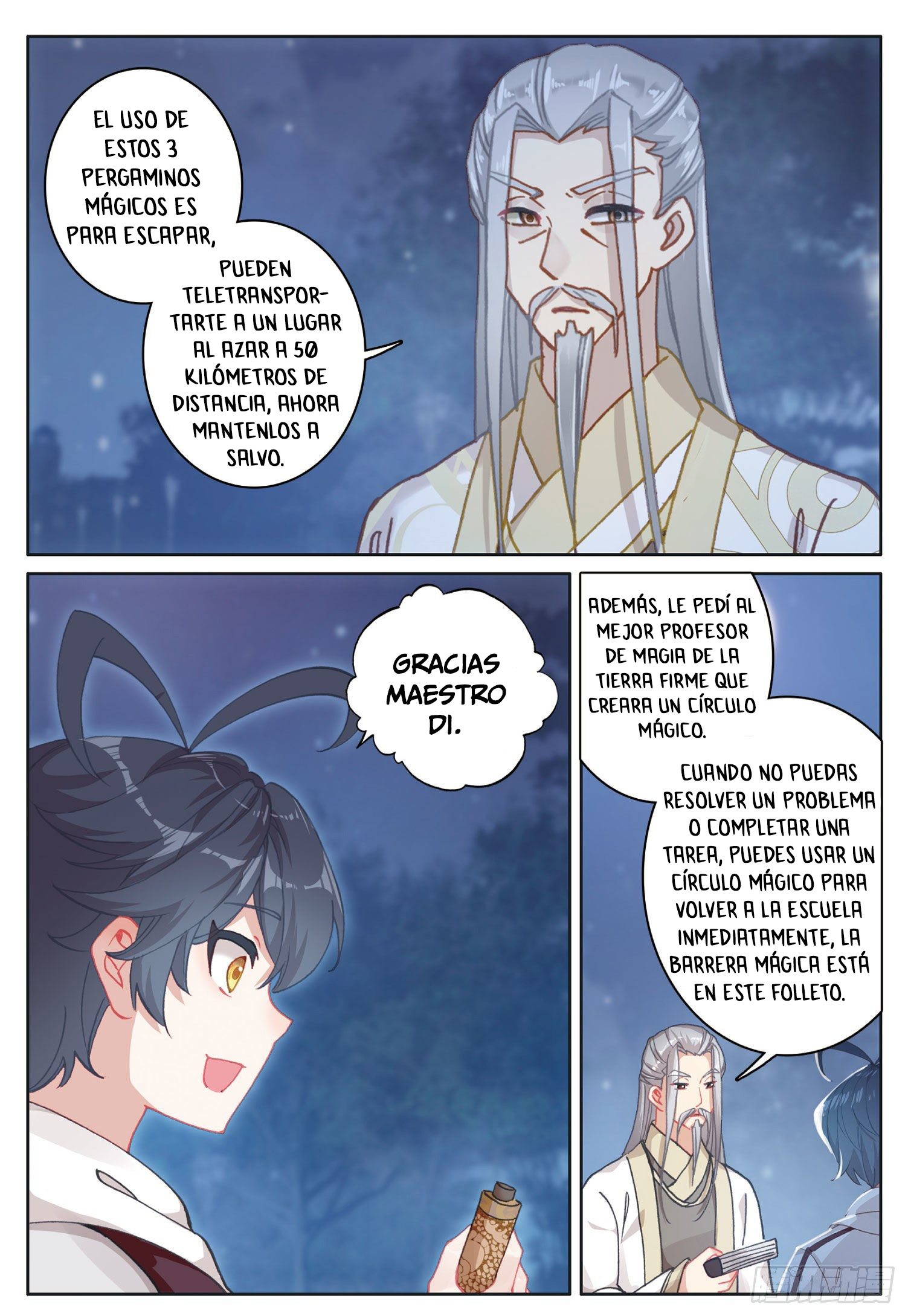 Read El Protector de los Reinos Celestiales ES Manga Online
