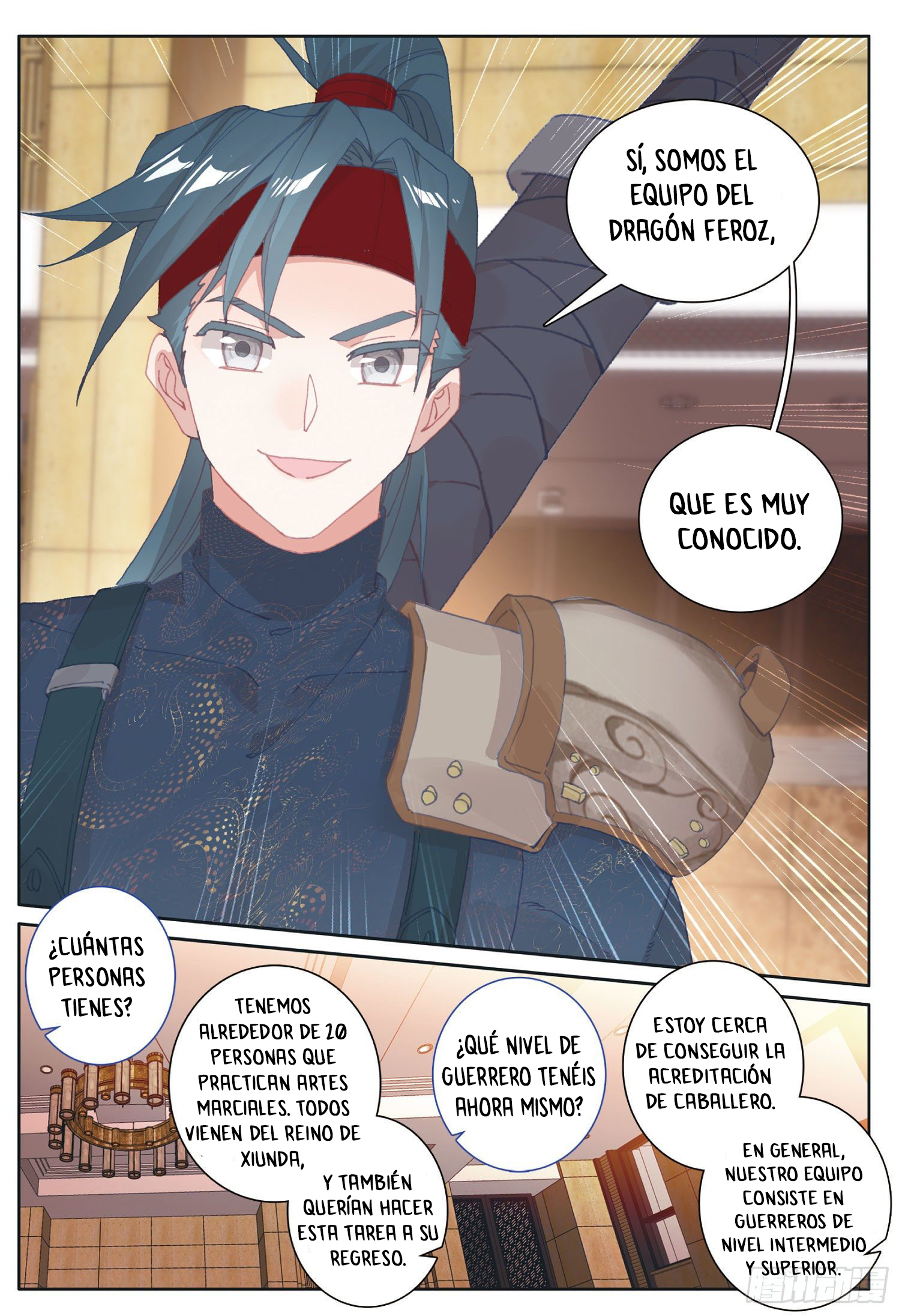 Read El Protector de los Reinos Celestiales ES Manga Online