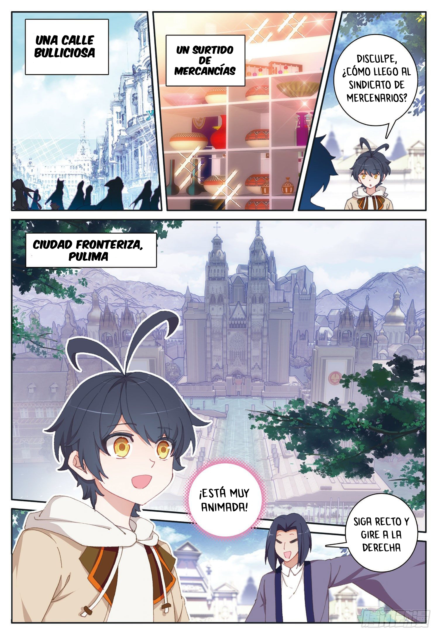 Read El Protector de los Reinos Celestiales ES Manga Online