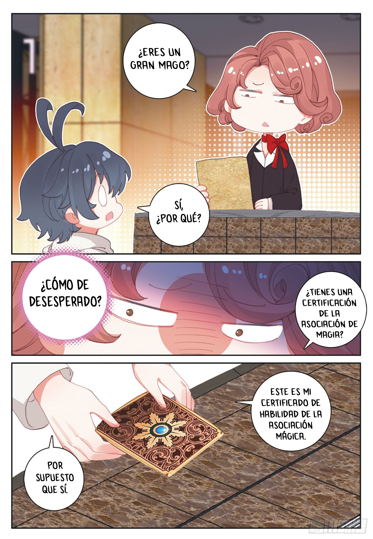 Read El Protector de los Reinos Celestiales ES Manga Online