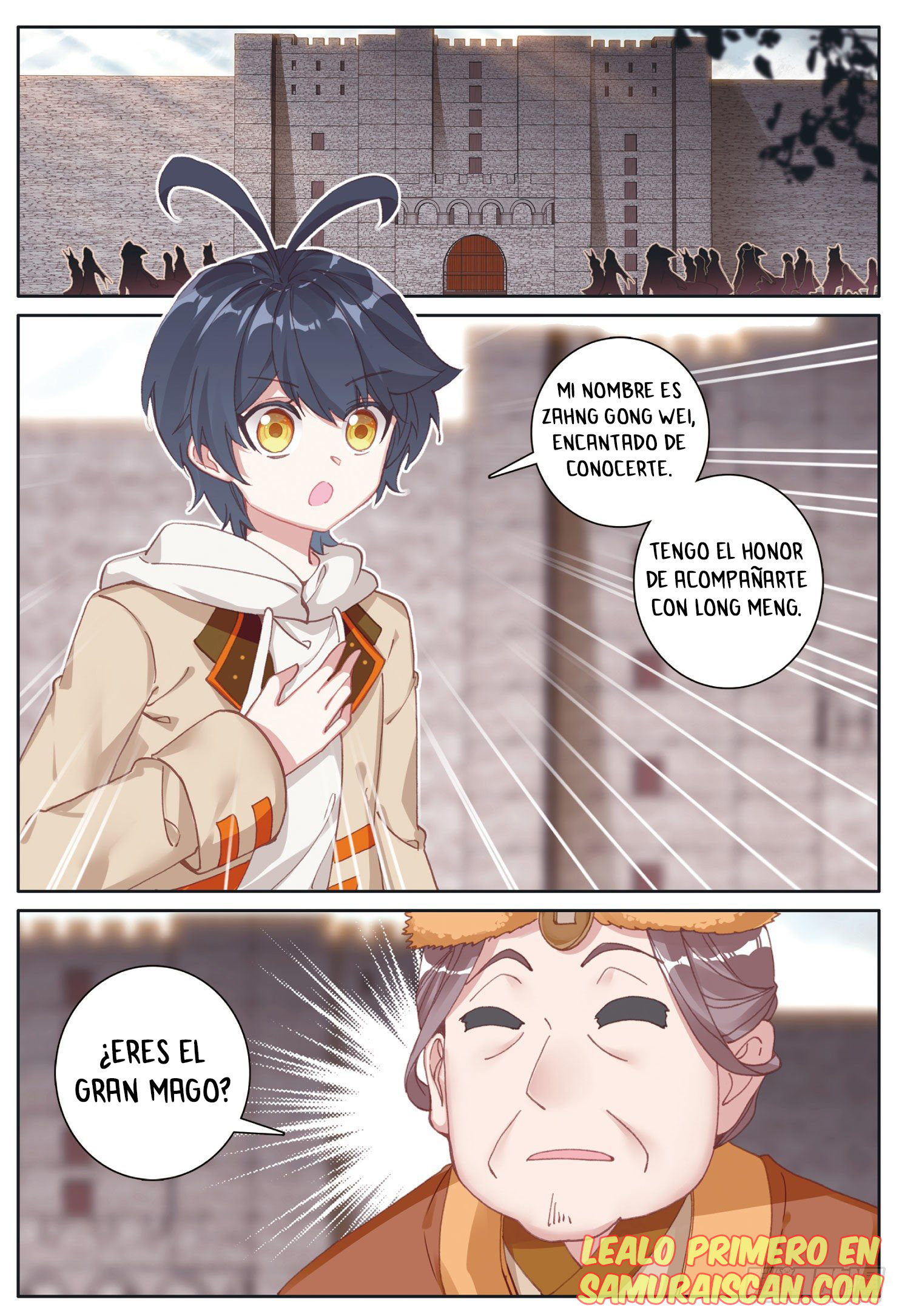 Read El Protector de los Reinos Celestiales ES Manga Online
