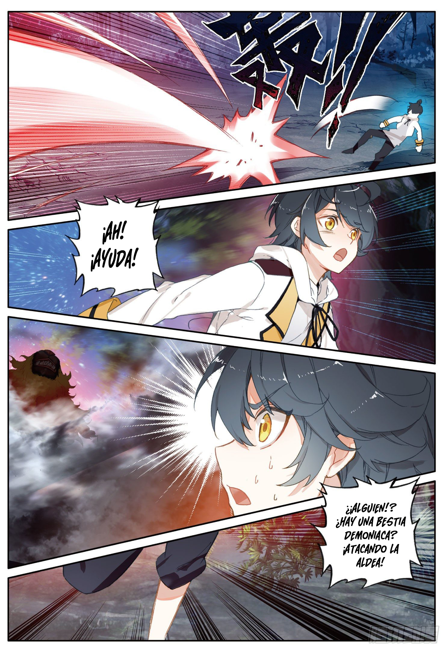 Read El Protector de los Reinos Celestiales ES Manga Online